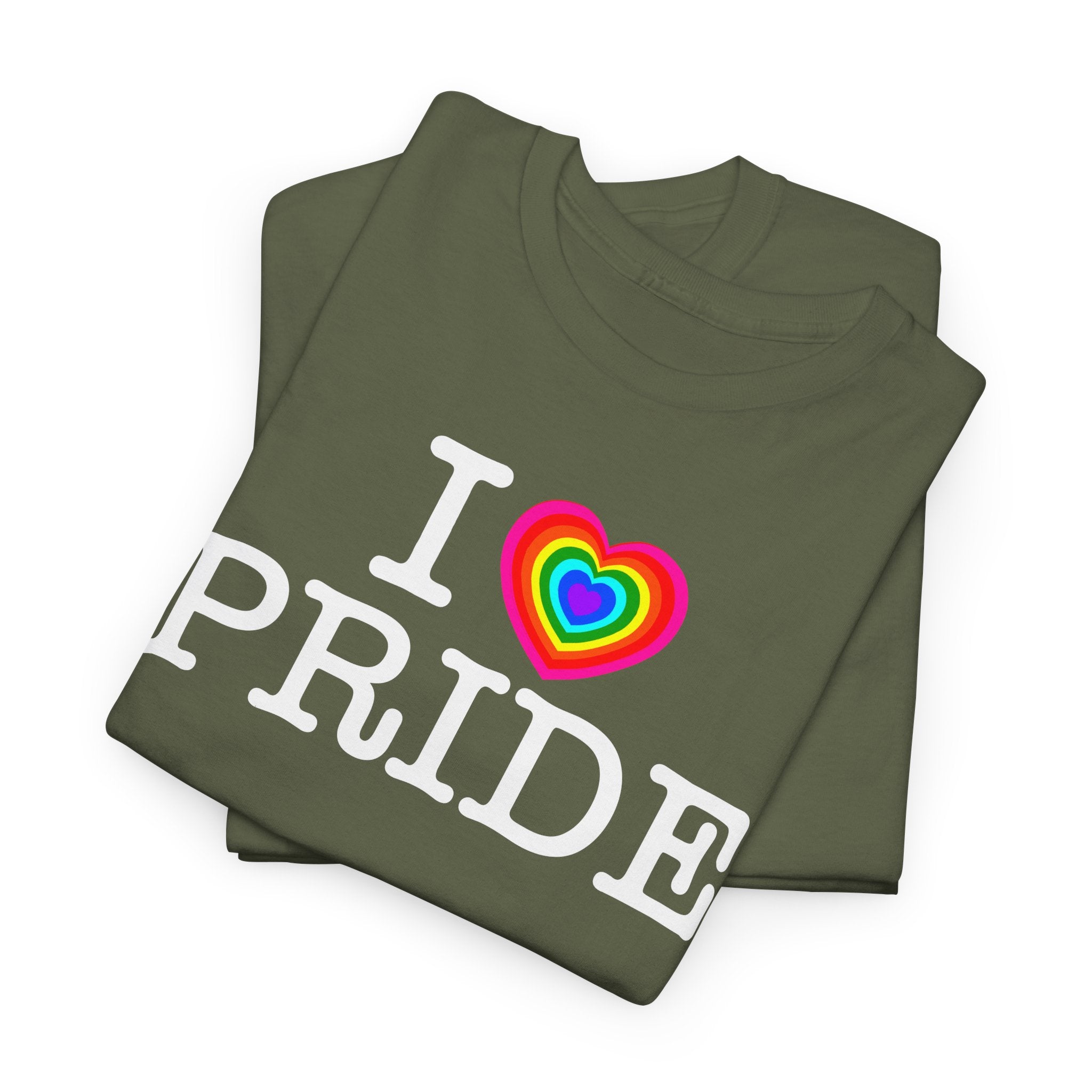 I Heart PRIDE Rainbow Heart — Classic I LOVE New York NY T-Shirt