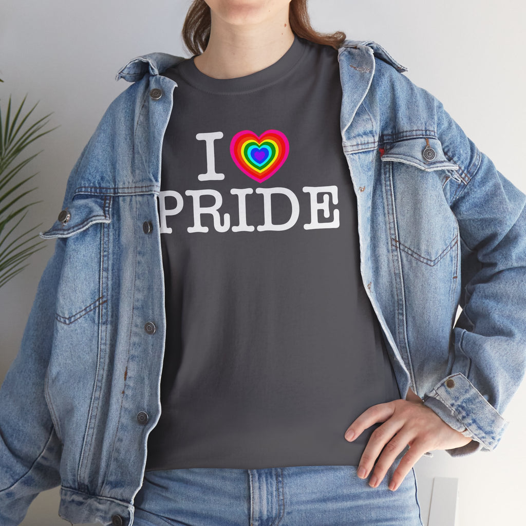 I Heart PRIDE Rainbow Heart — Classic I LOVE New York NY T-Shirt