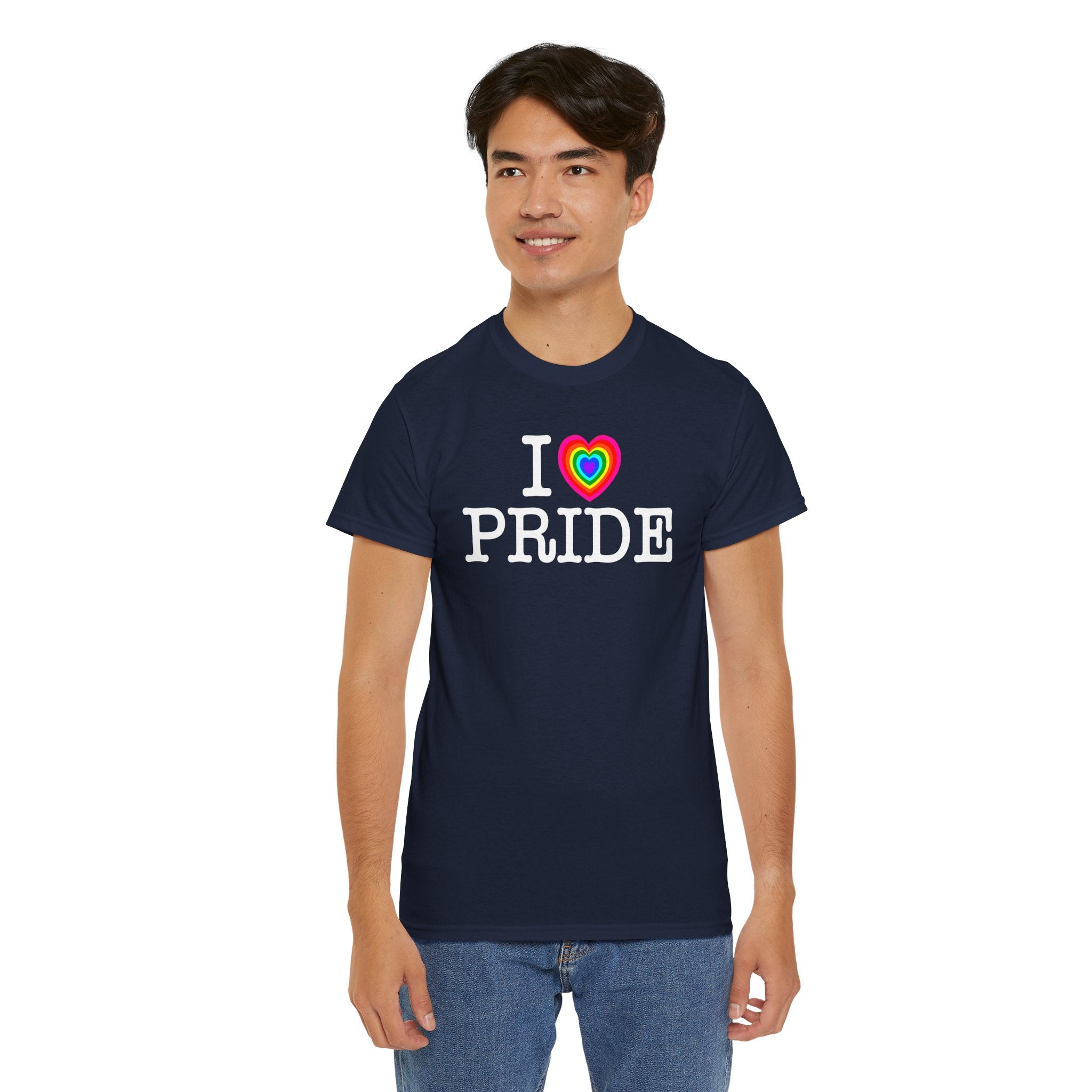 I Heart PRIDE Rainbow Heart — Classic I LOVE New York NY T-Shirt