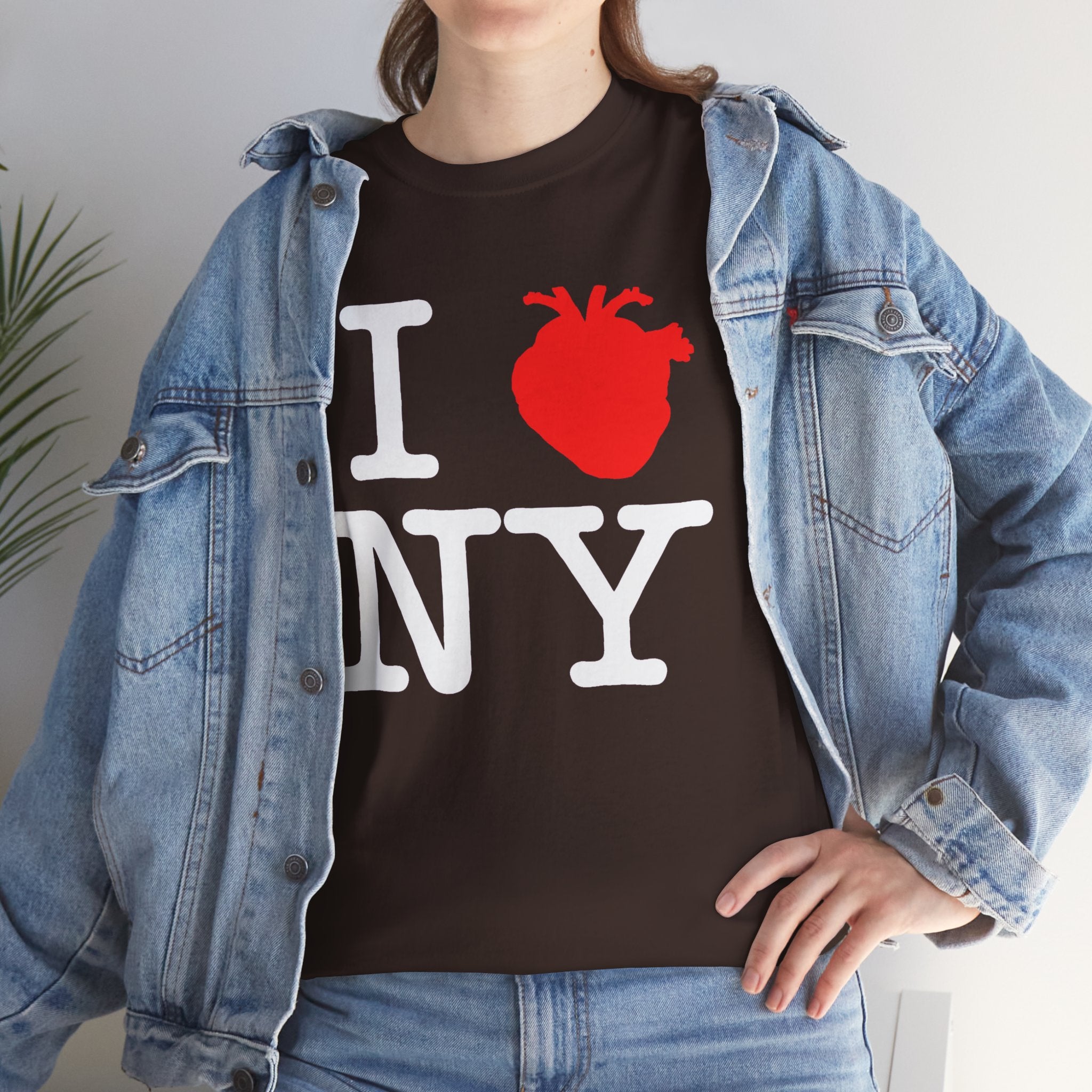 I  NY Anatomical Heart T‑Shirt — NYC Souvenir Tee