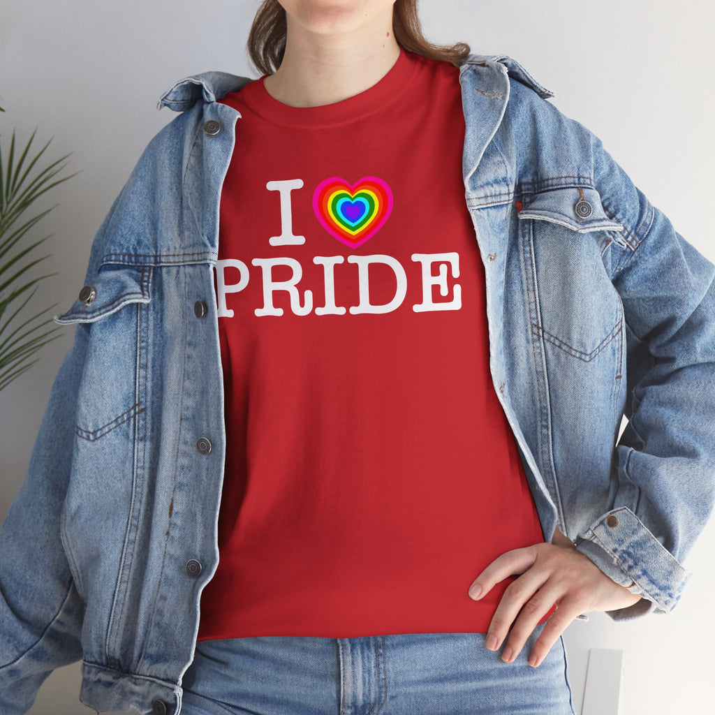 I Heart PRIDE Rainbow Heart — Classic I LOVE New York NY T-Shirt