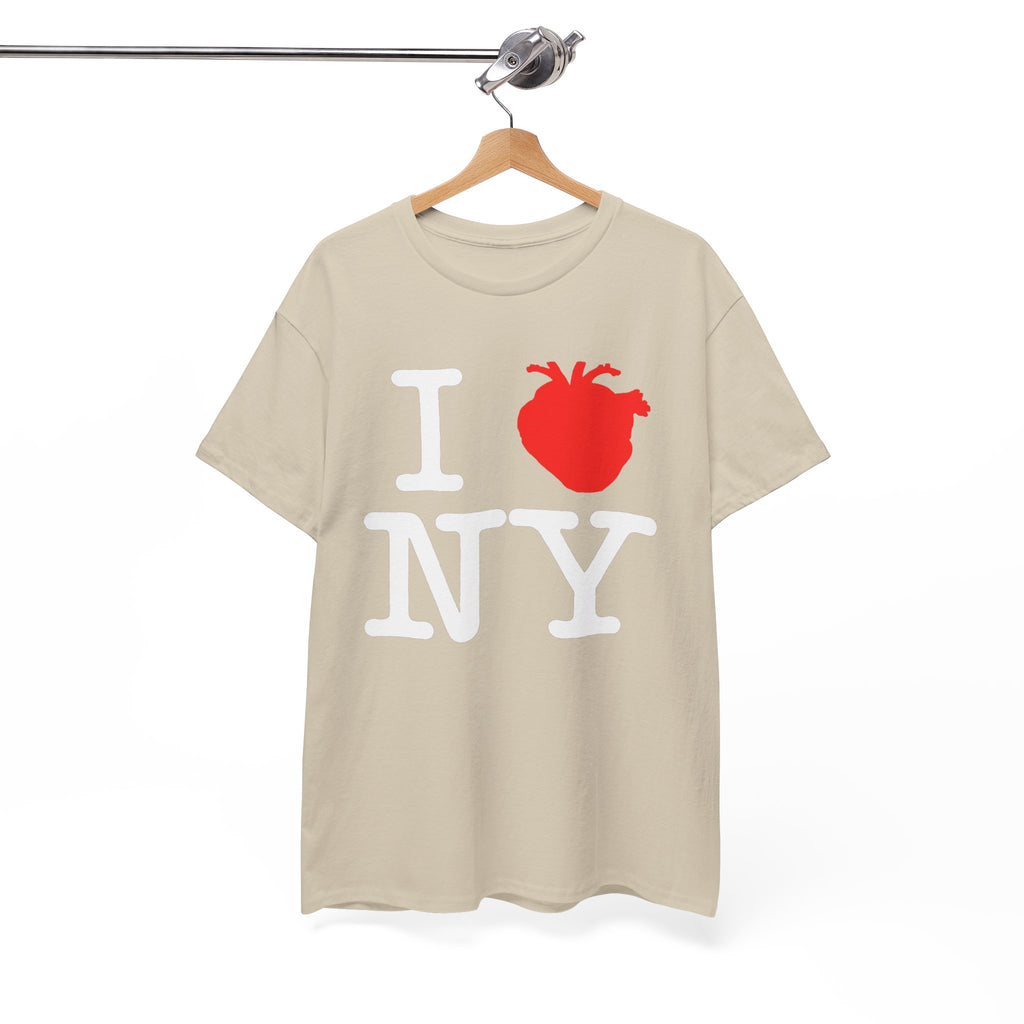 I  NY Anatomical Heart T‑Shirt — NYC Souvenir Tee