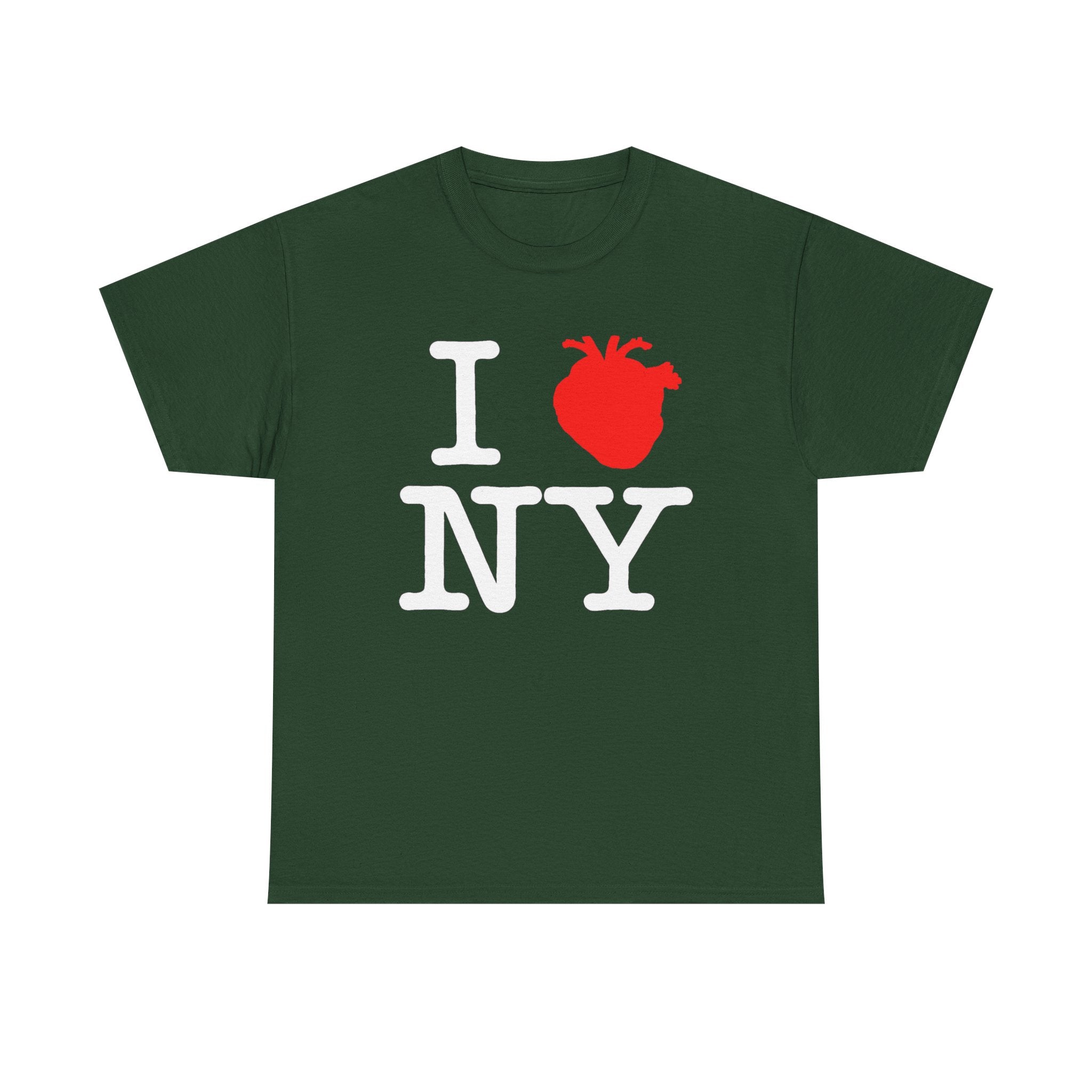 I  NY Anatomical Heart T‑Shirt — NYC Souvenir Tee