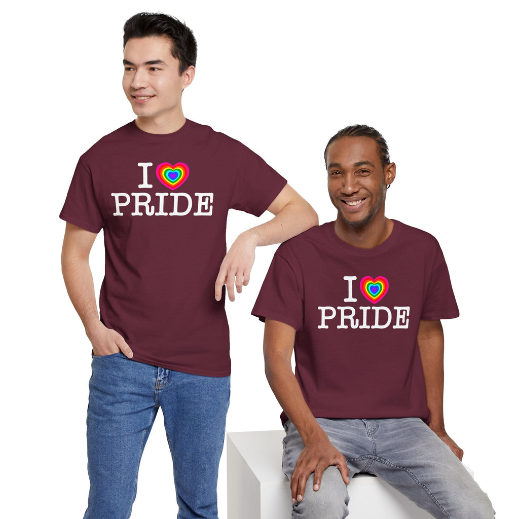 I Heart PRIDE Rainbow Heart — Classic I LOVE New York NY T-Shirt