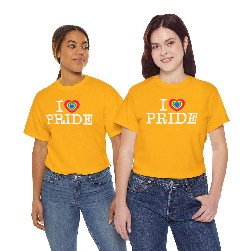 I Heart PRIDE Rainbow Heart — Classic I LOVE New York NY T-Shirt