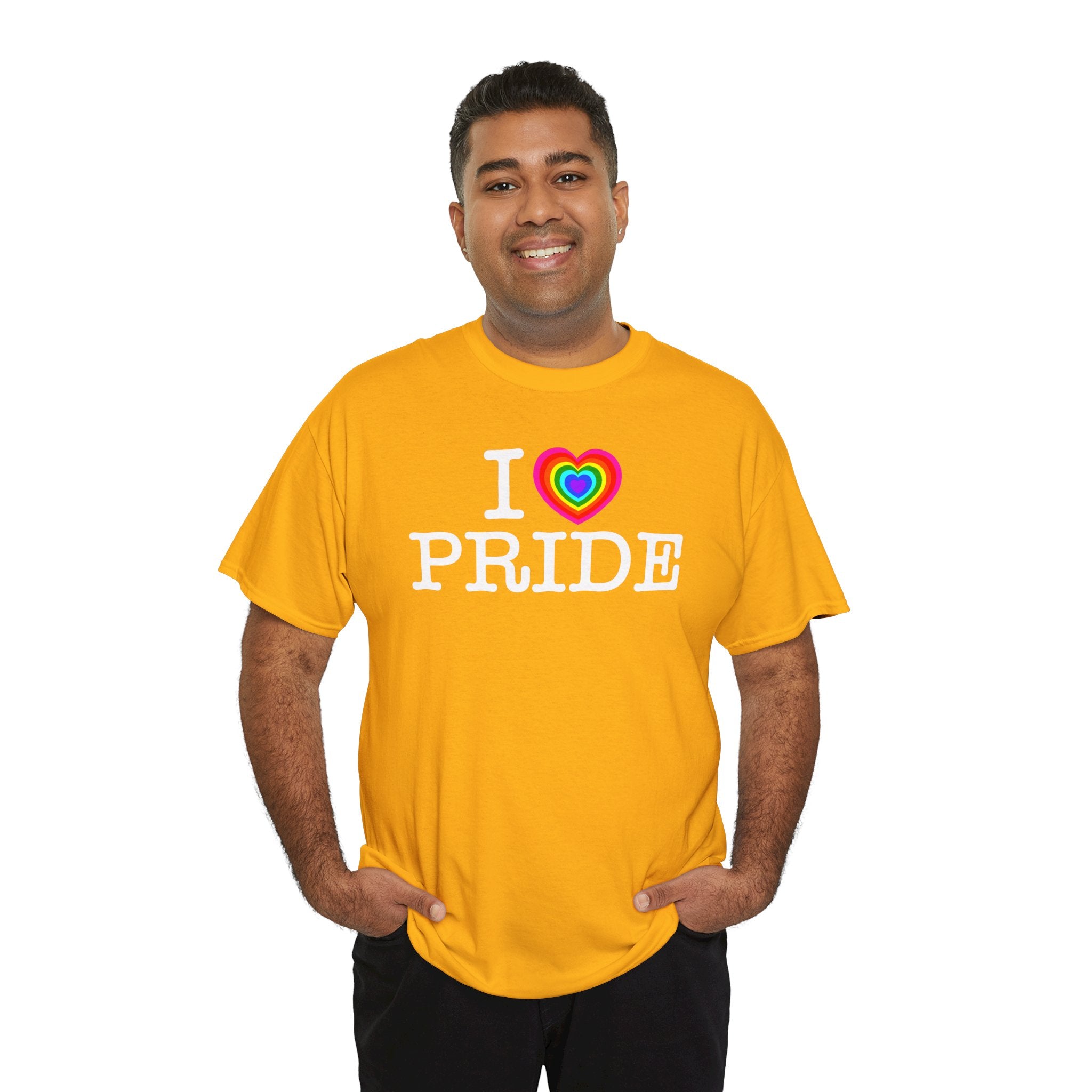 I Heart PRIDE Rainbow Heart — Classic I LOVE New York NY T-Shirt