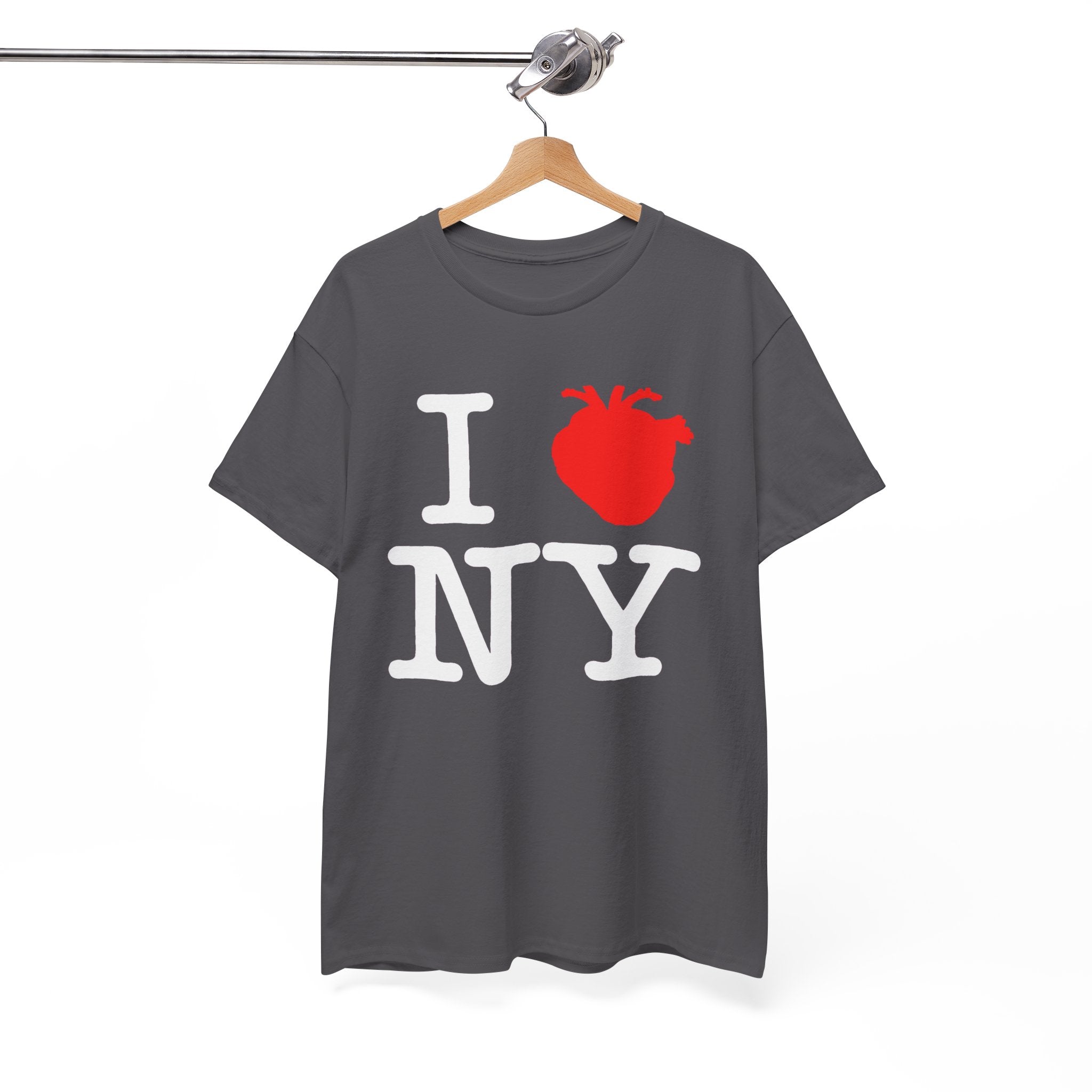 I  NY Anatomical Heart T‑Shirt — NYC Souvenir Tee