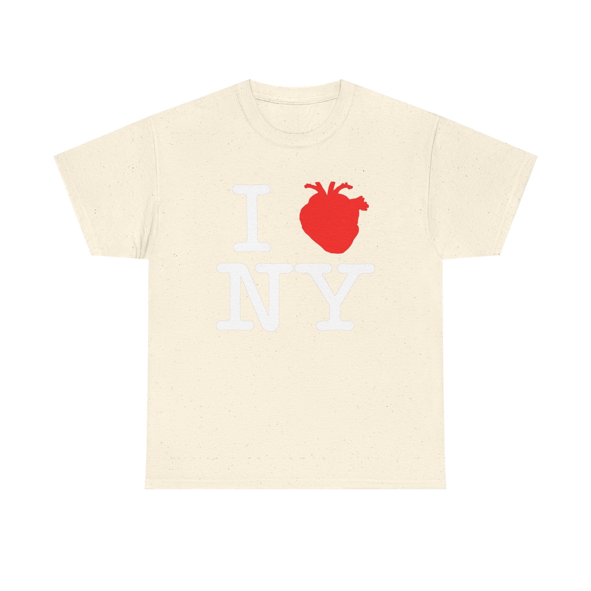I  NY Anatomical Heart T‑Shirt — NYC Souvenir Tee