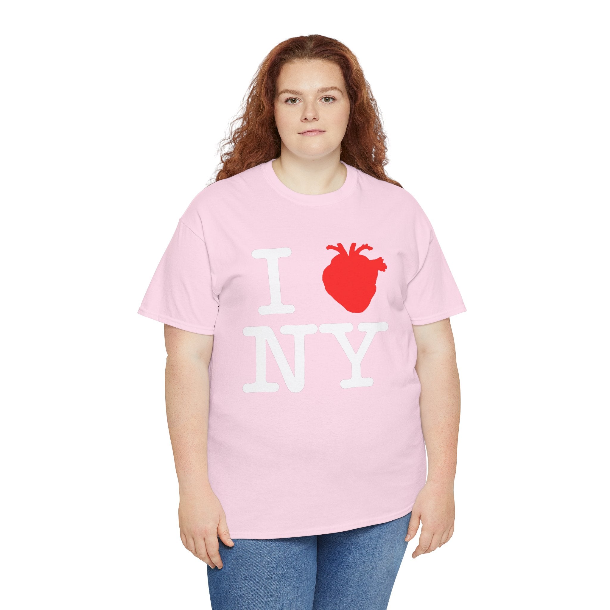 I  NY Anatomical Heart T‑Shirt — NYC Souvenir Tee