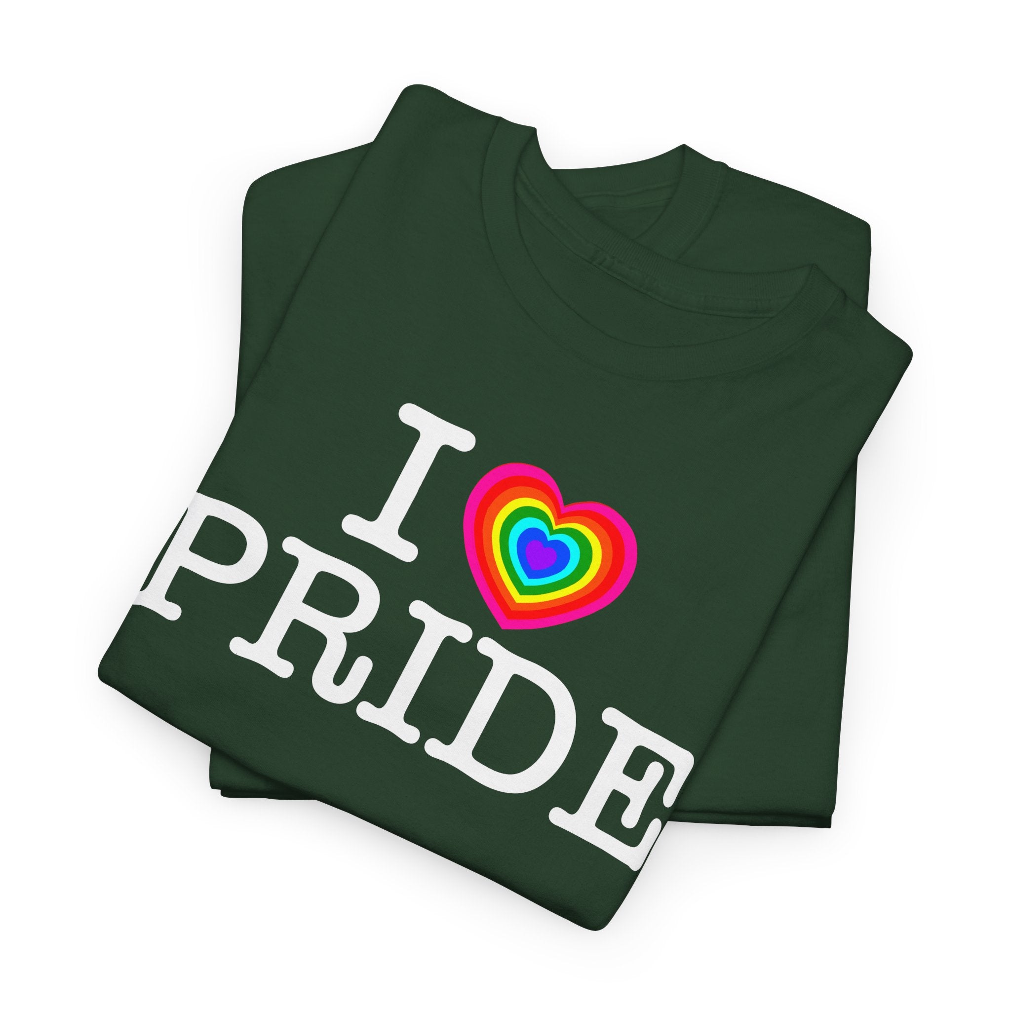 I Heart PRIDE Rainbow Heart — Classic I LOVE New York NY T-Shirt