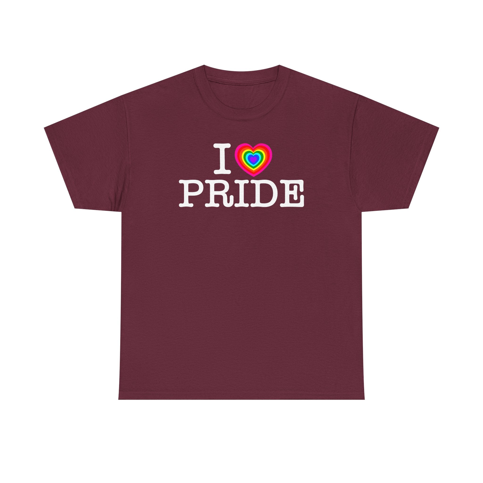 I Heart PRIDE Rainbow Heart — Classic I LOVE New York NY T-Shirt