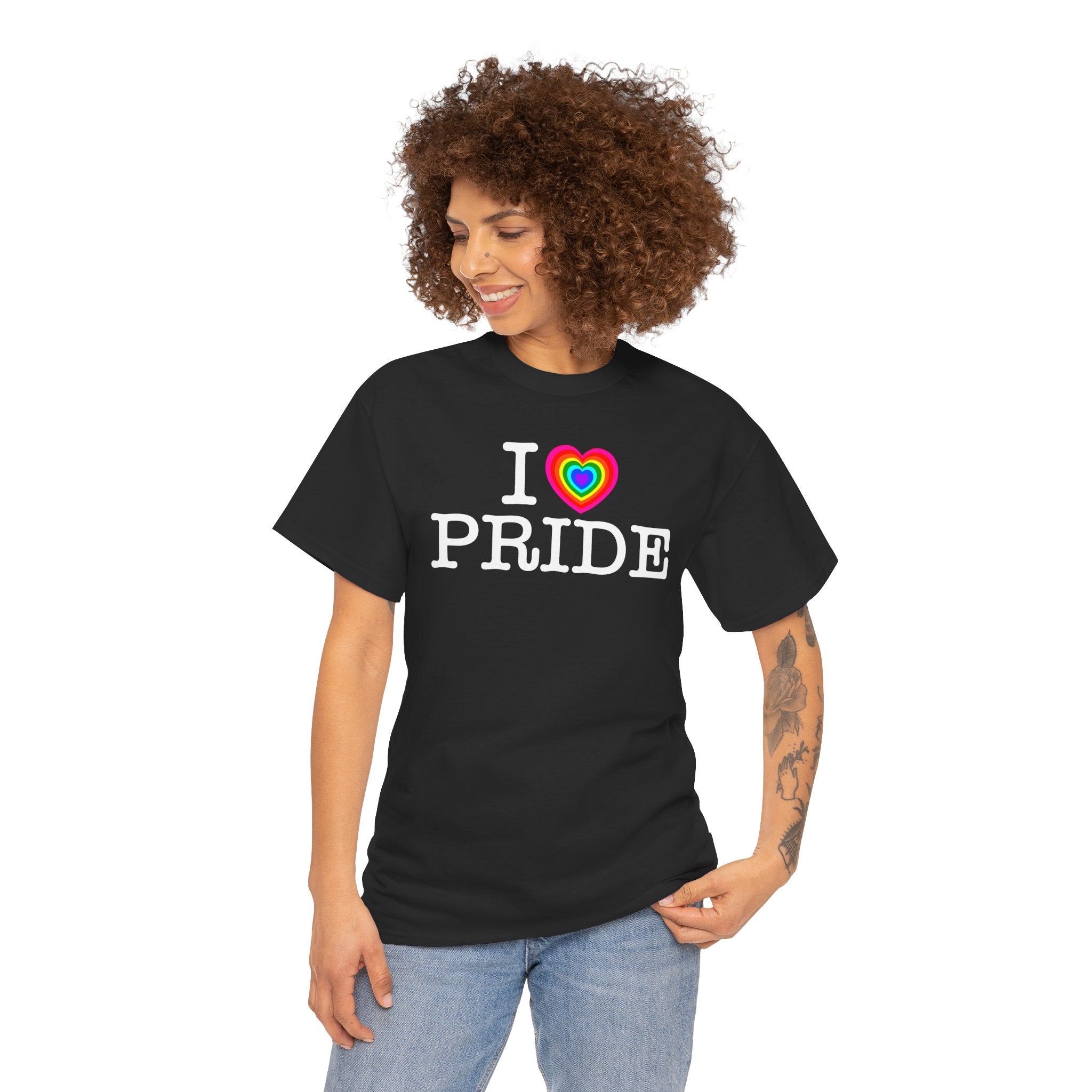 I Heart PRIDE Rainbow Heart — Classic I LOVE New York NY T-Shirt