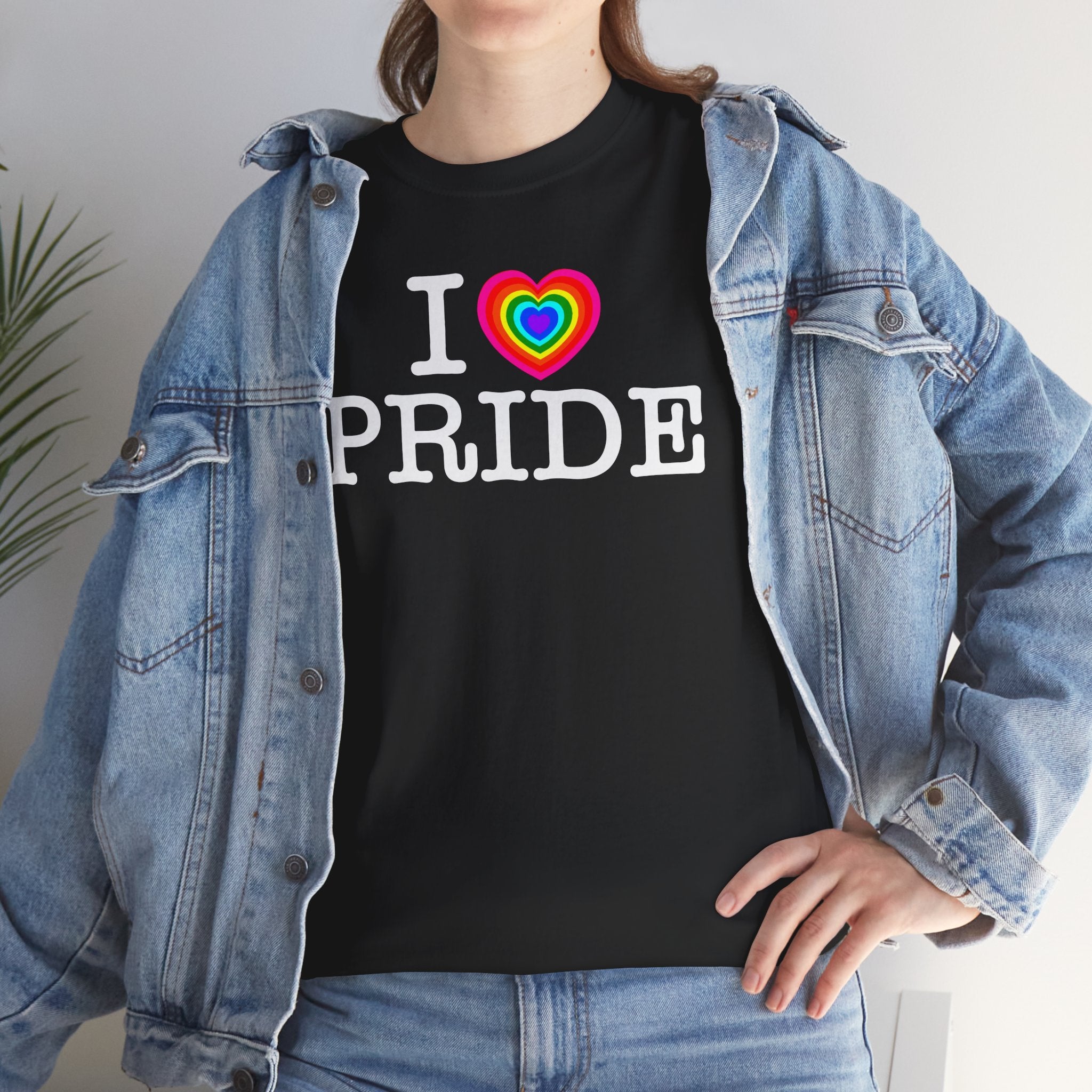 I Heart PRIDE Rainbow Heart — Classic I LOVE New York NY T-Shirt