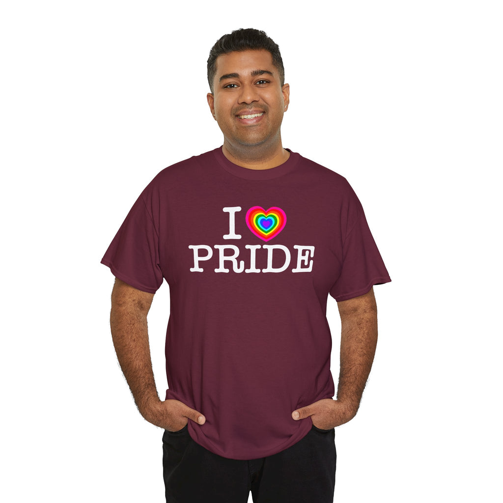 I Heart PRIDE Rainbow Heart — Classic I LOVE New York NY T-Shirt