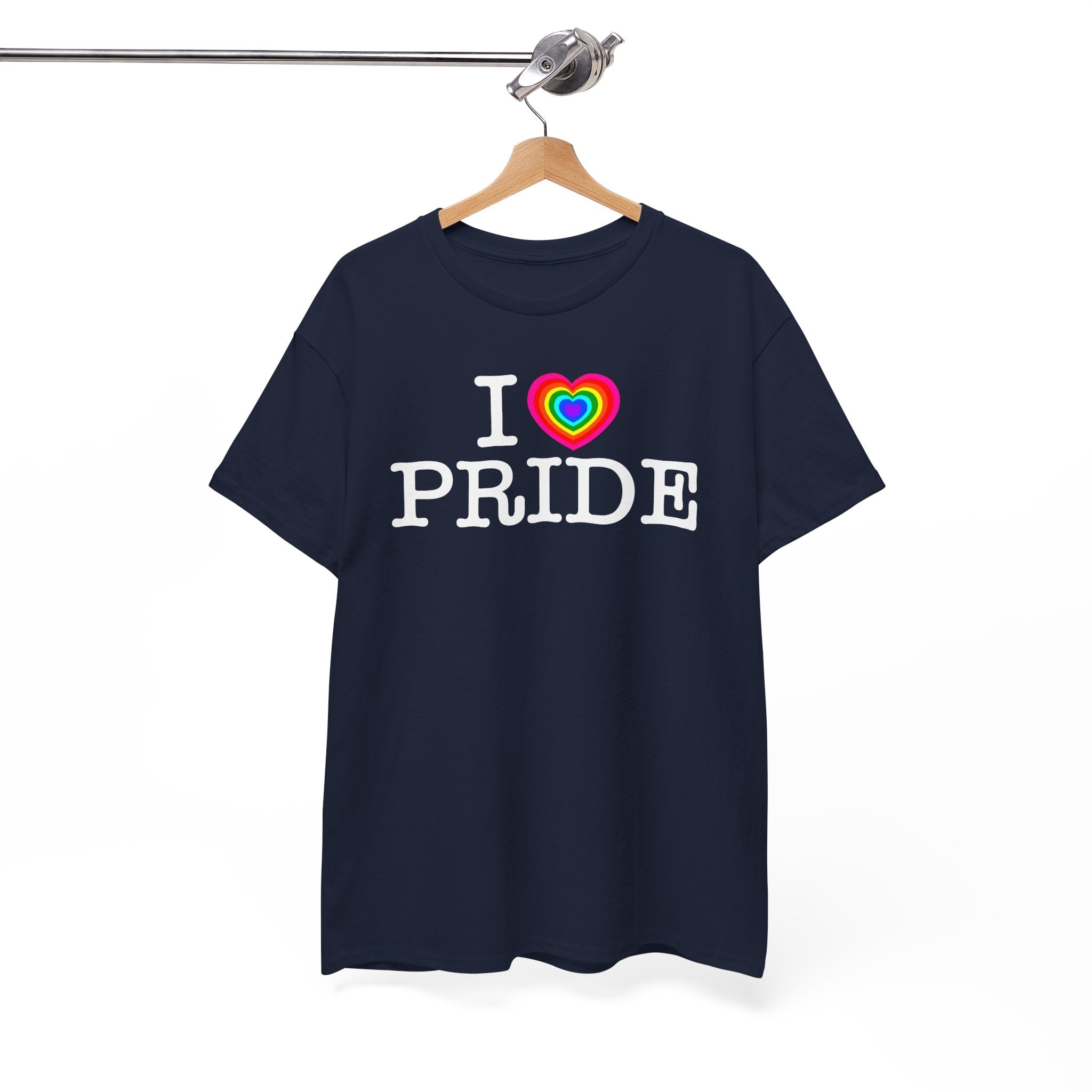 I Heart PRIDE Rainbow Heart — Classic I LOVE New York NY T-Shirt