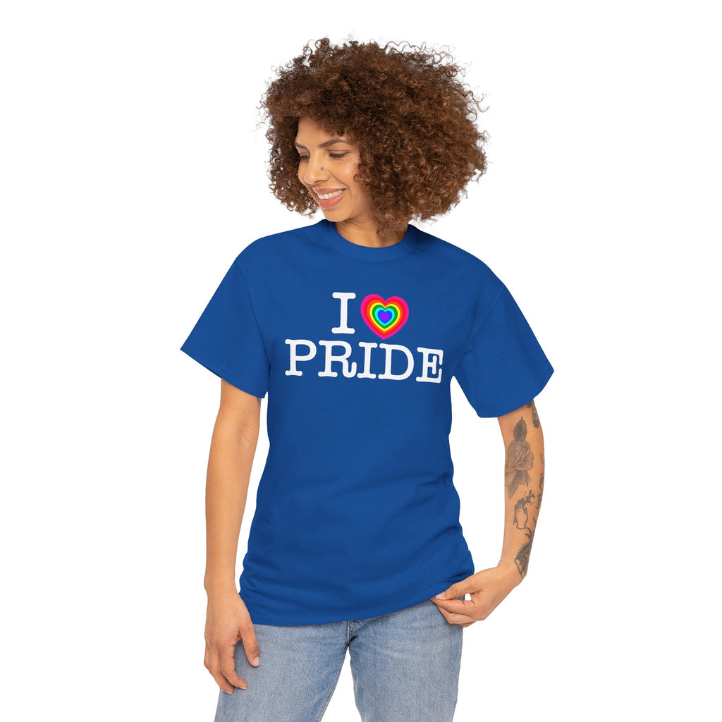 I Heart PRIDE Rainbow Heart — Classic I LOVE New York NY T-Shirt