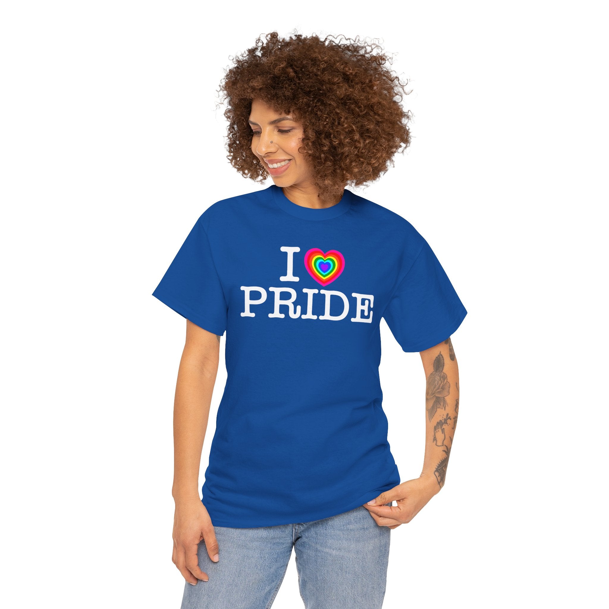 I Heart PRIDE Rainbow Heart — Classic I LOVE New York NY T-Shirt