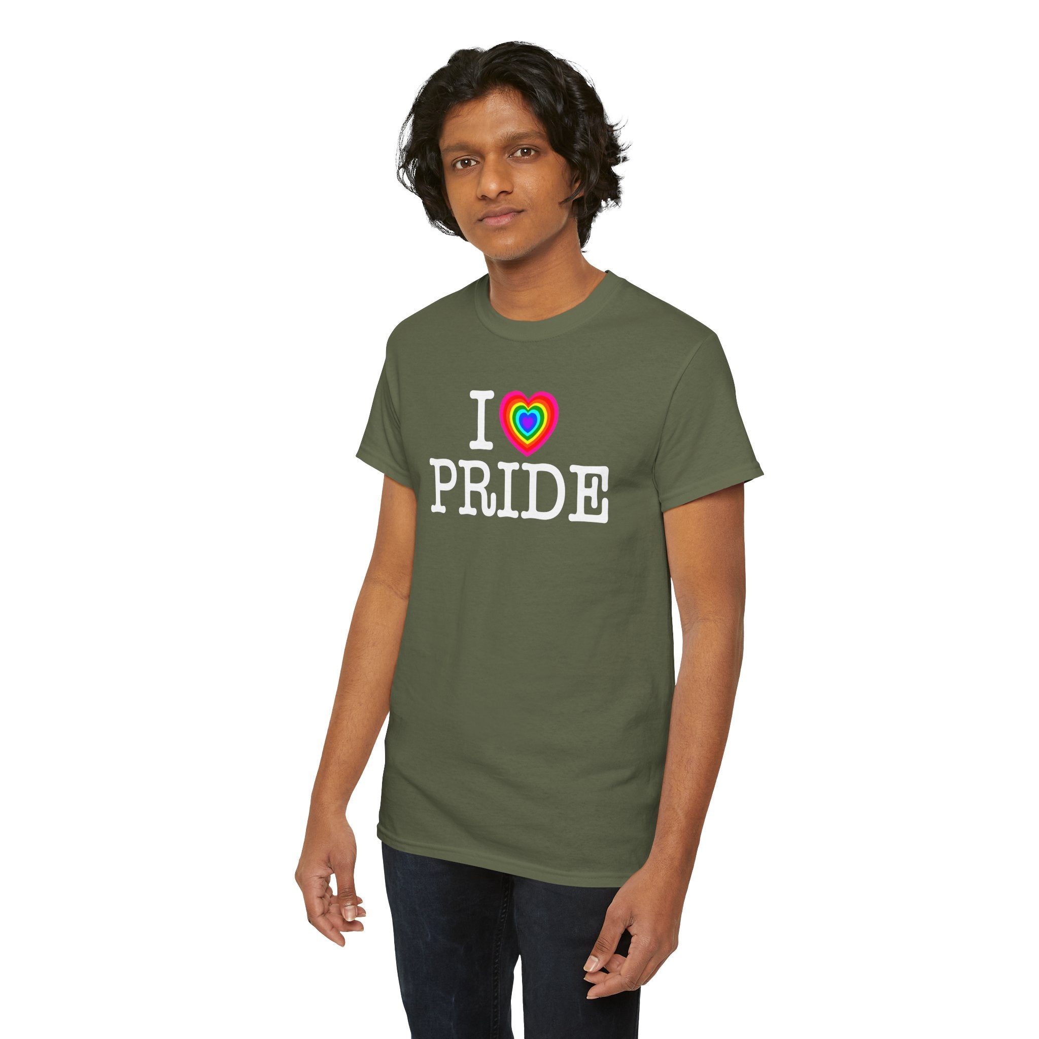 I Heart PRIDE Rainbow Heart — Classic I LOVE New York NY T-Shirt
