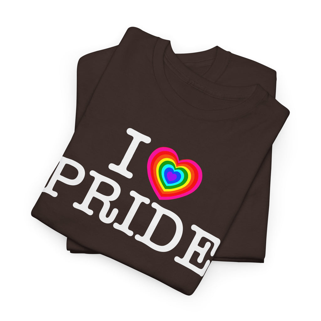 I Heart PRIDE Rainbow Heart — Classic I LOVE New York NY T-Shirt