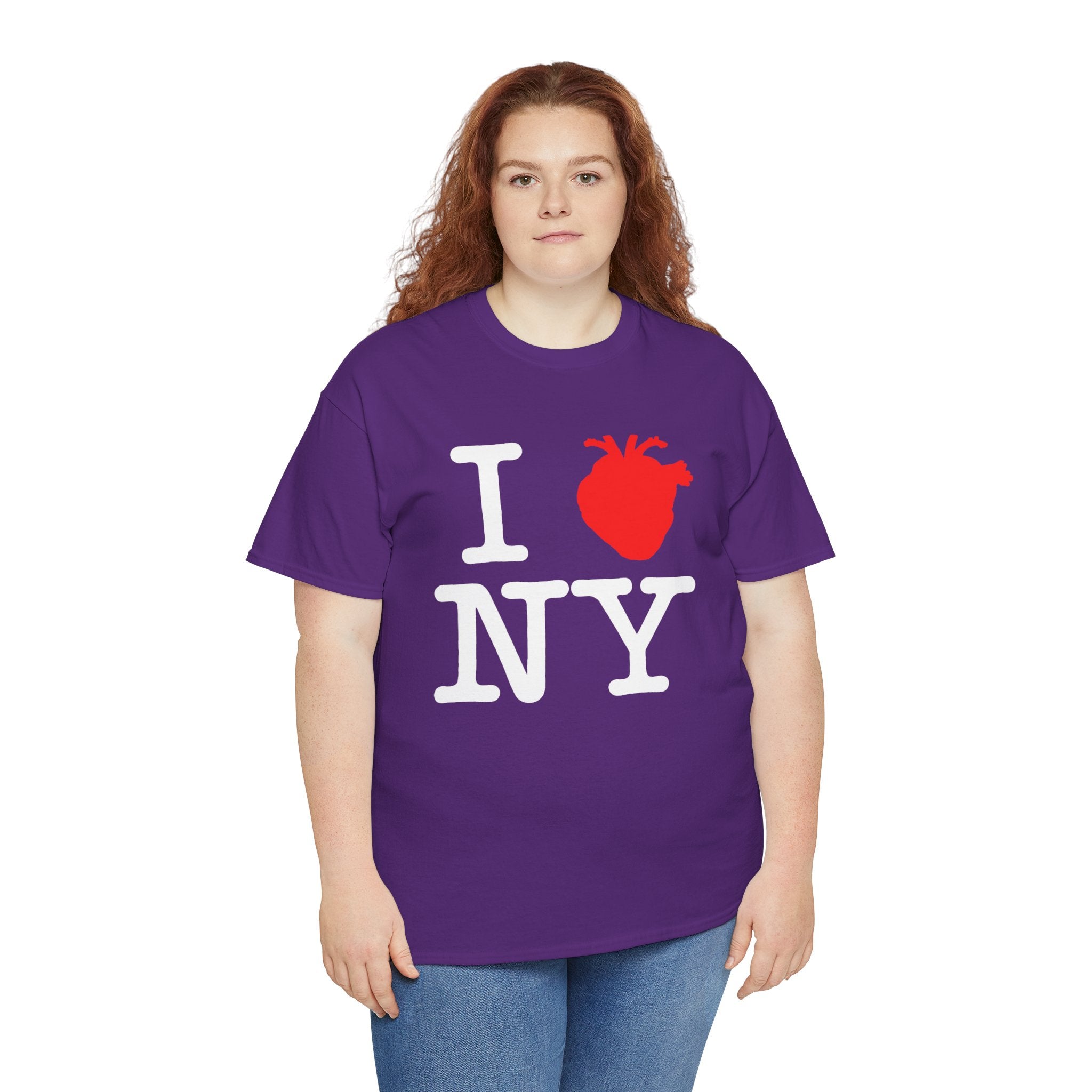 I  NY Anatomical Heart T‑Shirt — NYC Souvenir Tee