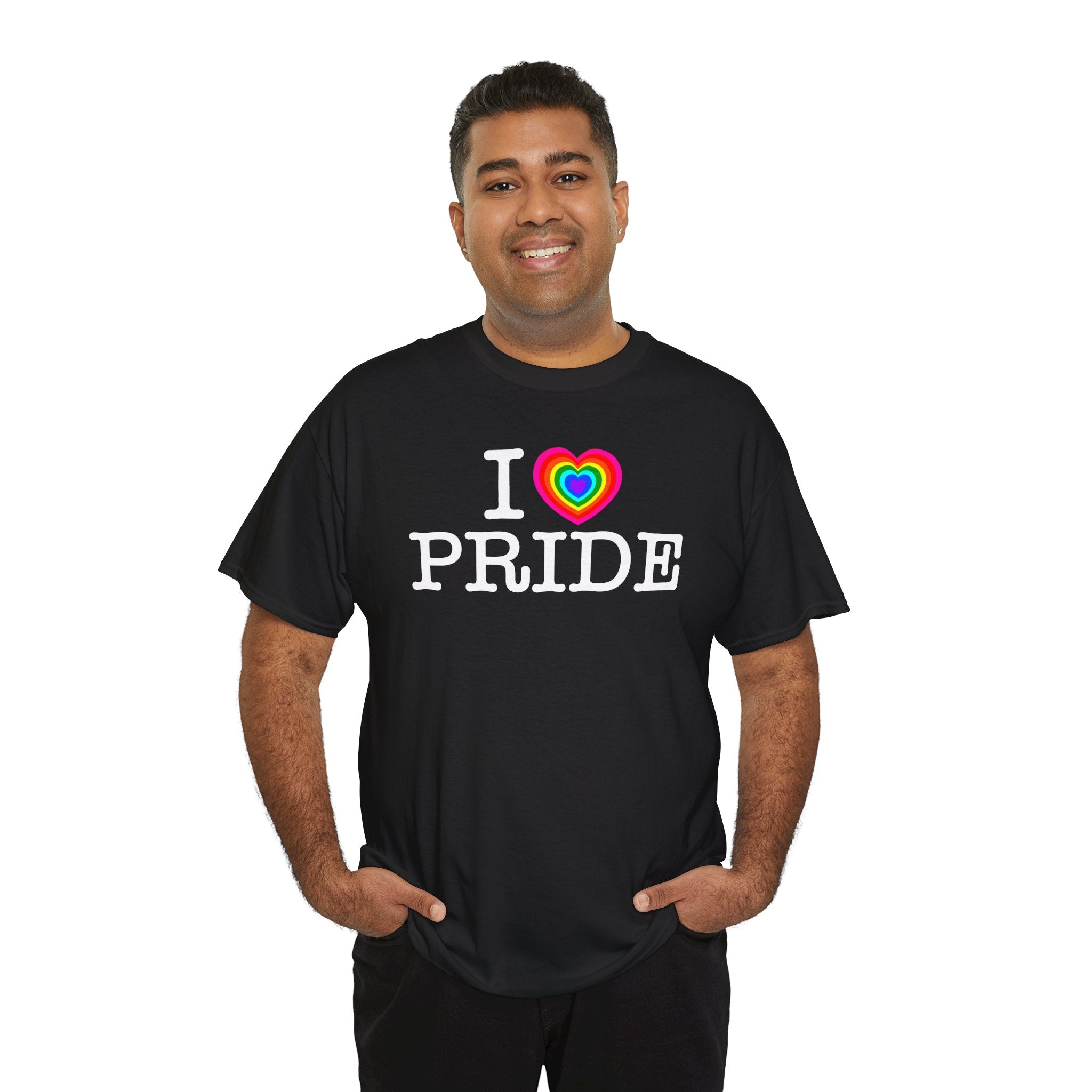 I Heart PRIDE Rainbow Heart — Classic I LOVE New York NY T-Shirt