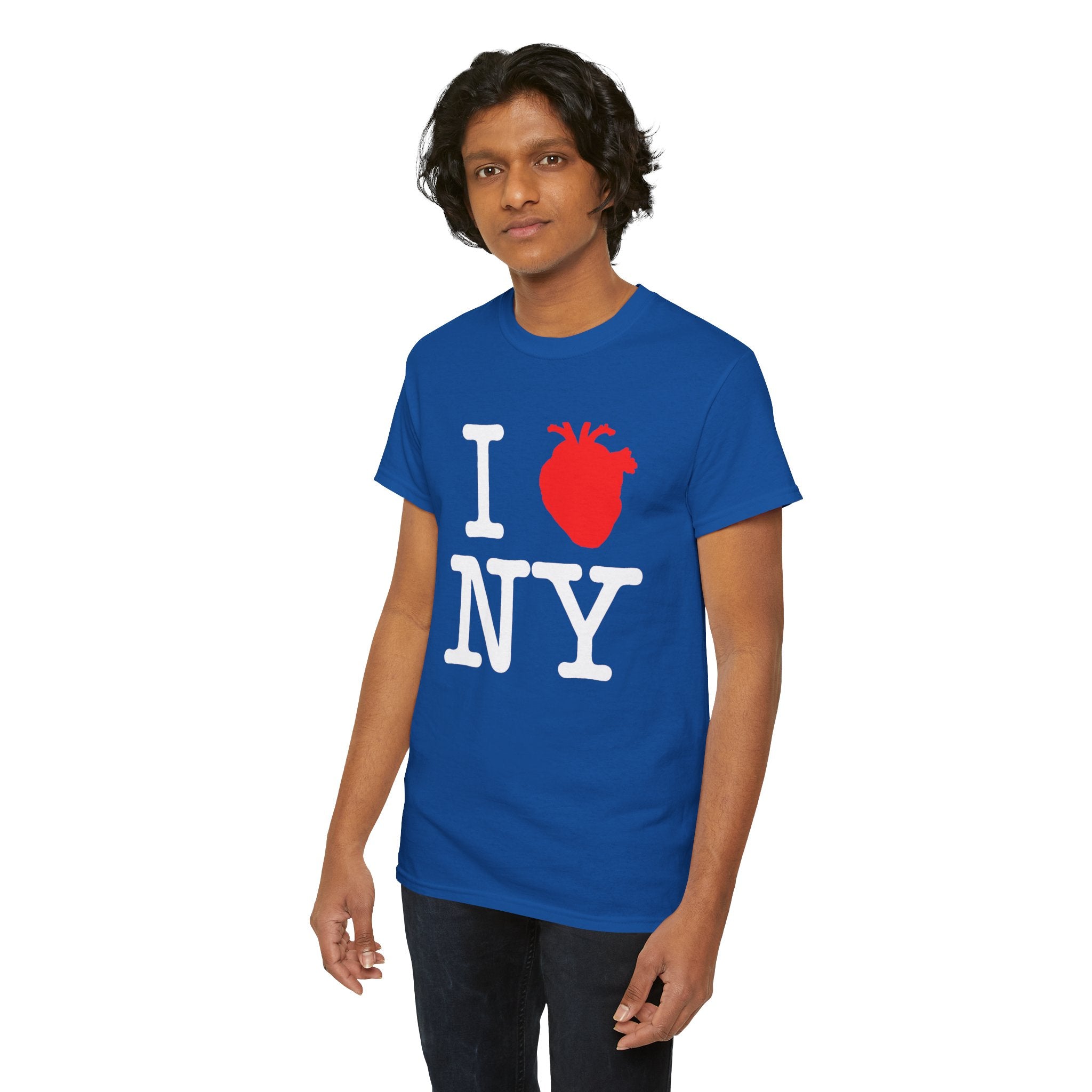 I  NY Anatomical Heart T‑Shirt — NYC Souvenir Tee
