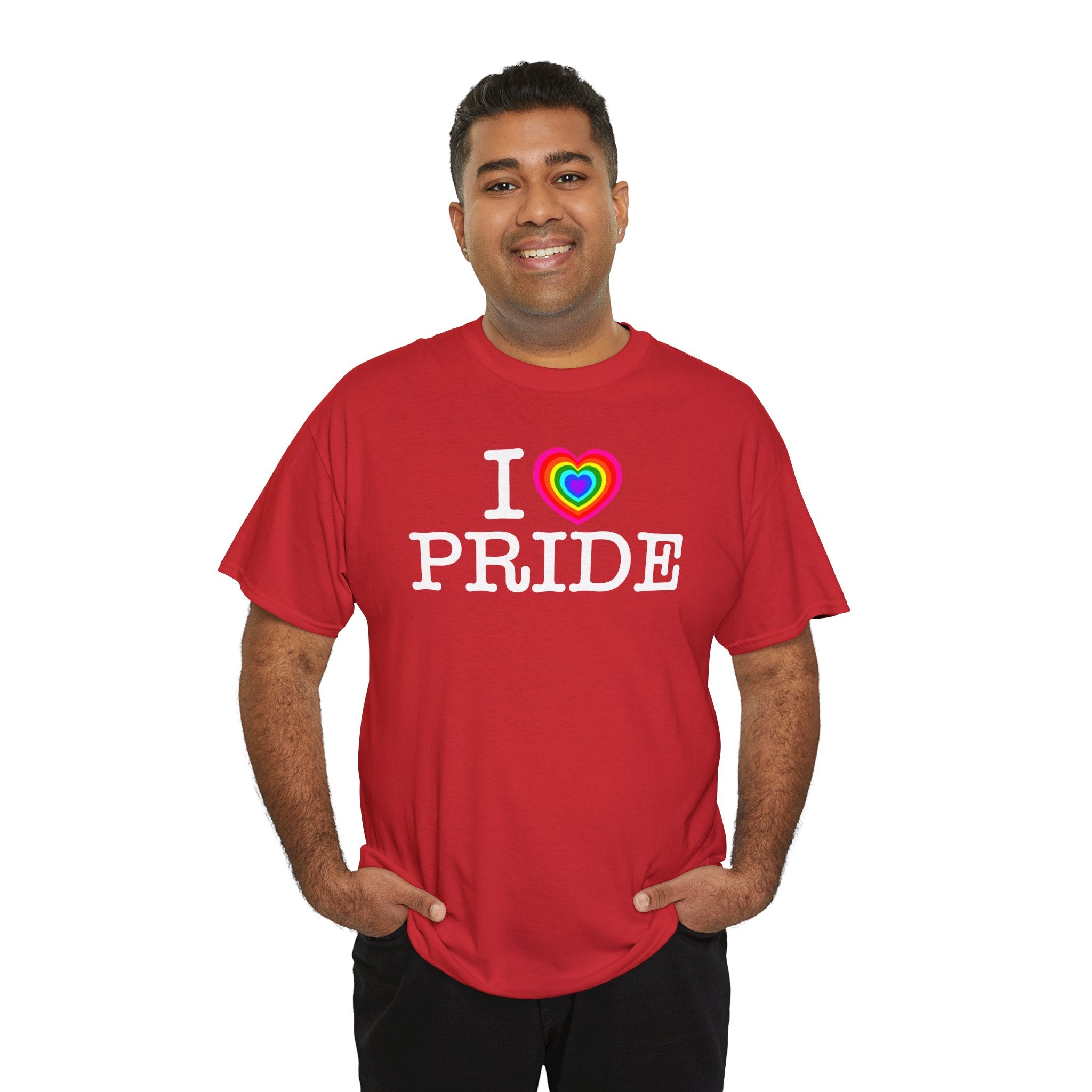I Heart PRIDE Rainbow Heart — Classic I LOVE New York NY T-Shirt