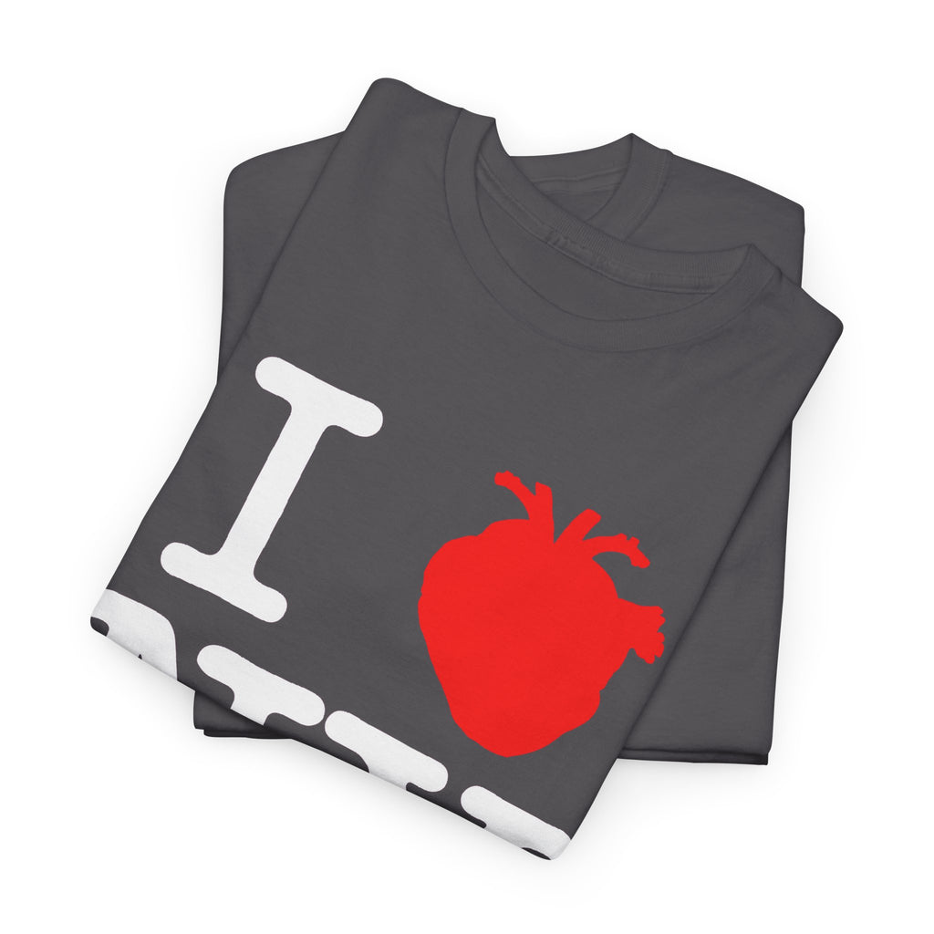 I  NY Anatomical Heart T‑Shirt — NYC Souvenir Tee