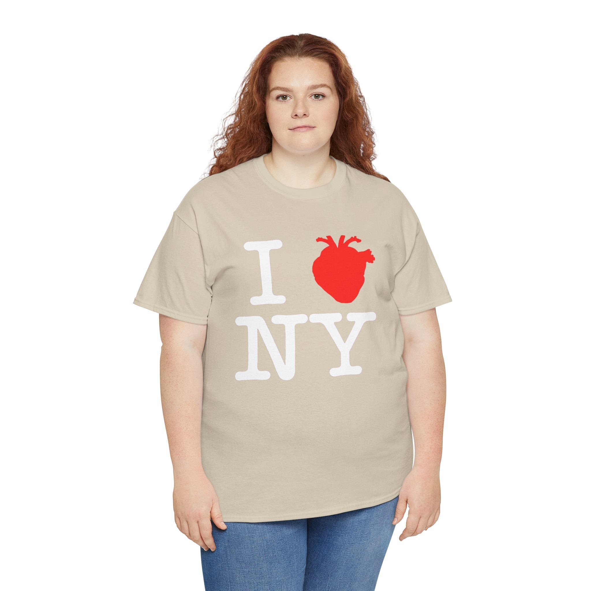 I  NY Anatomical Heart T‑Shirt — NYC Souvenir Tee