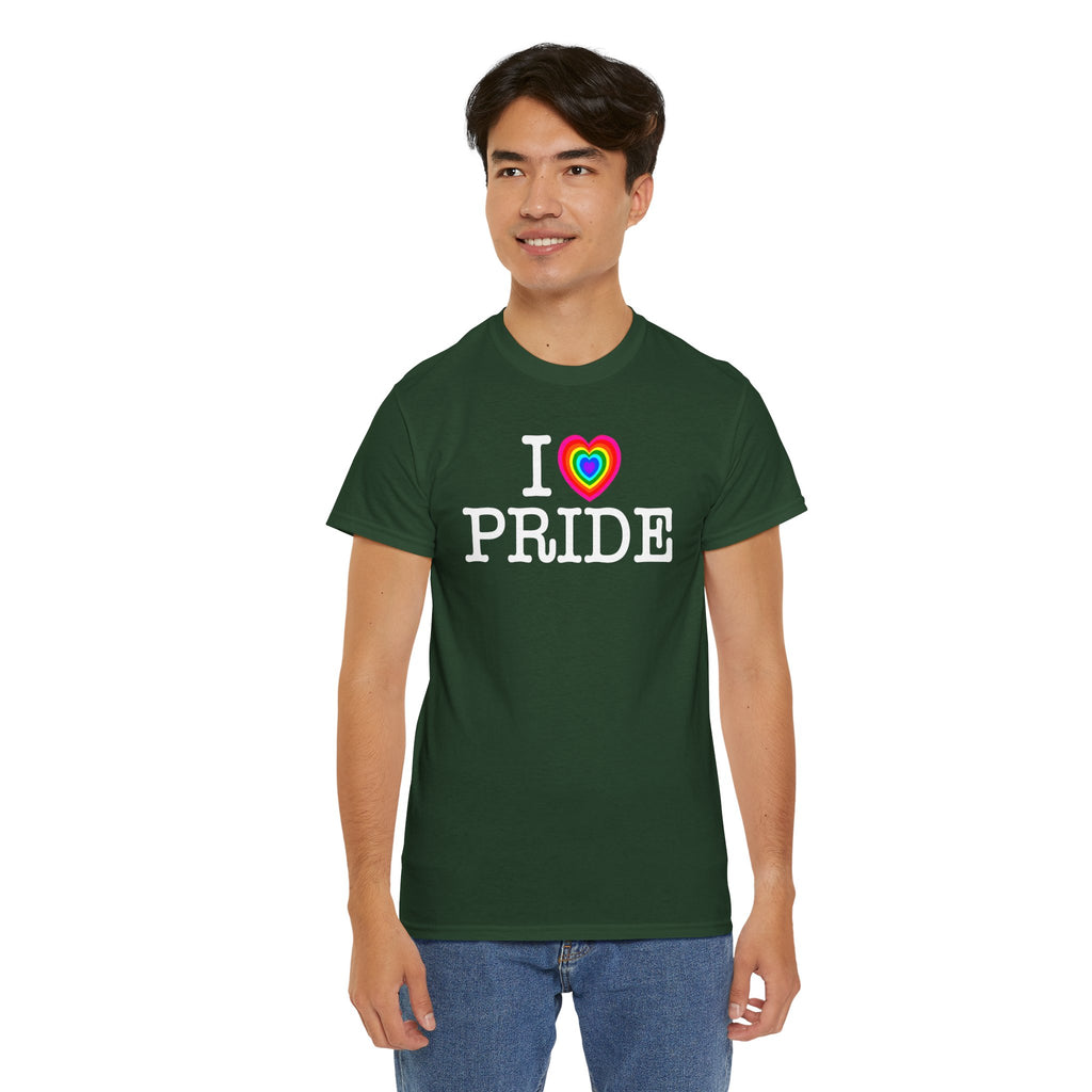 I Heart PRIDE Rainbow Heart — Classic I LOVE New York NY T-Shirt