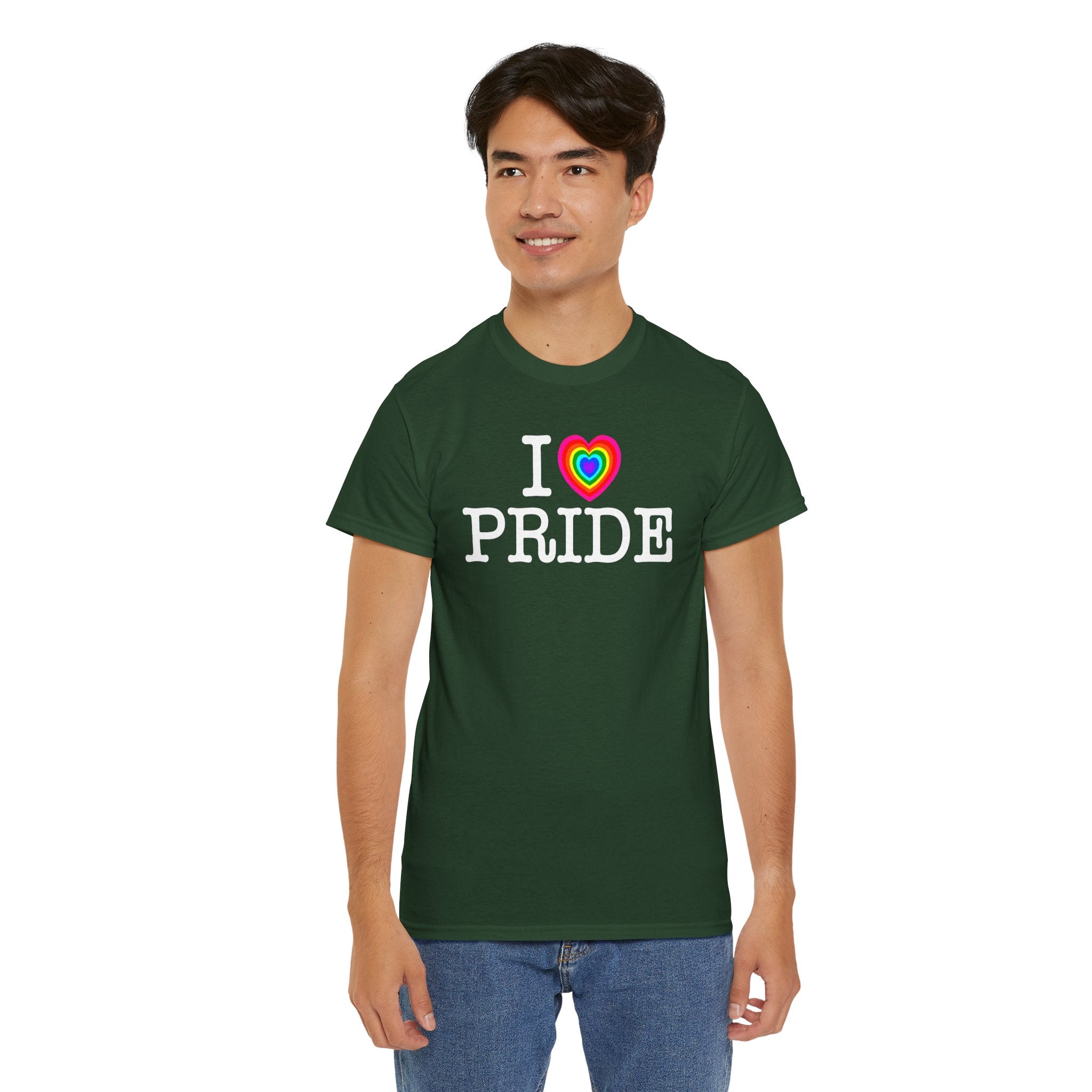 I Heart PRIDE Rainbow Heart — Classic I LOVE New York NY T-Shirt