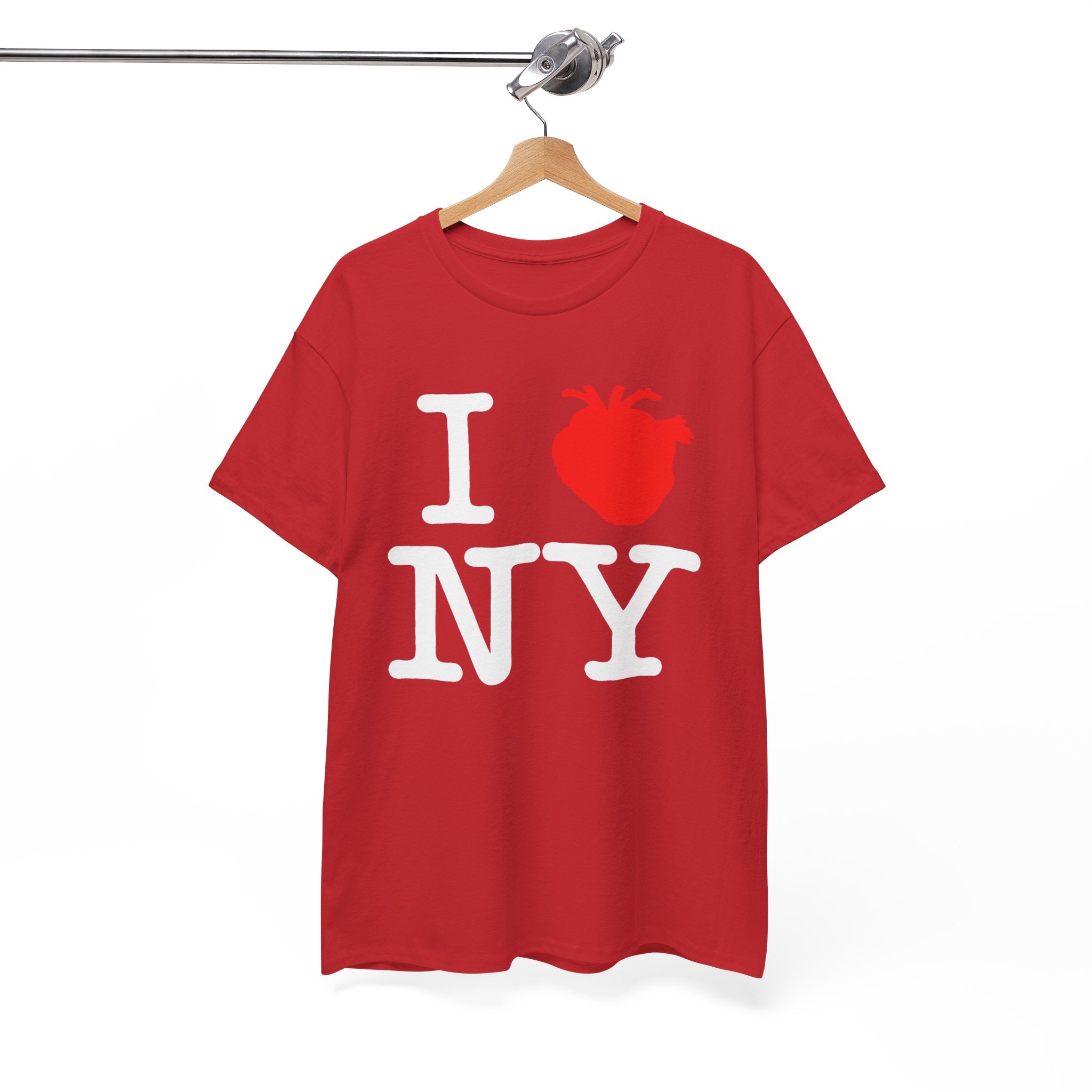 I  NY Anatomical Heart T‑Shirt — NYC Souvenir Tee