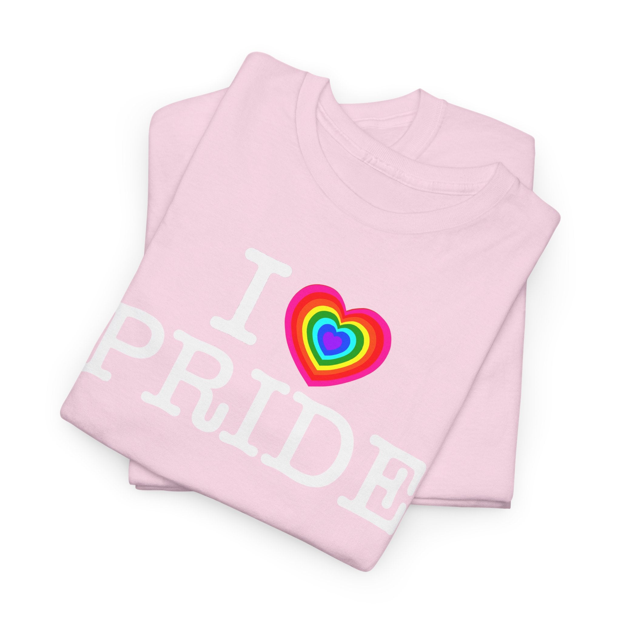 I Heart PRIDE Rainbow Heart — Classic I LOVE New York NY T-Shirt