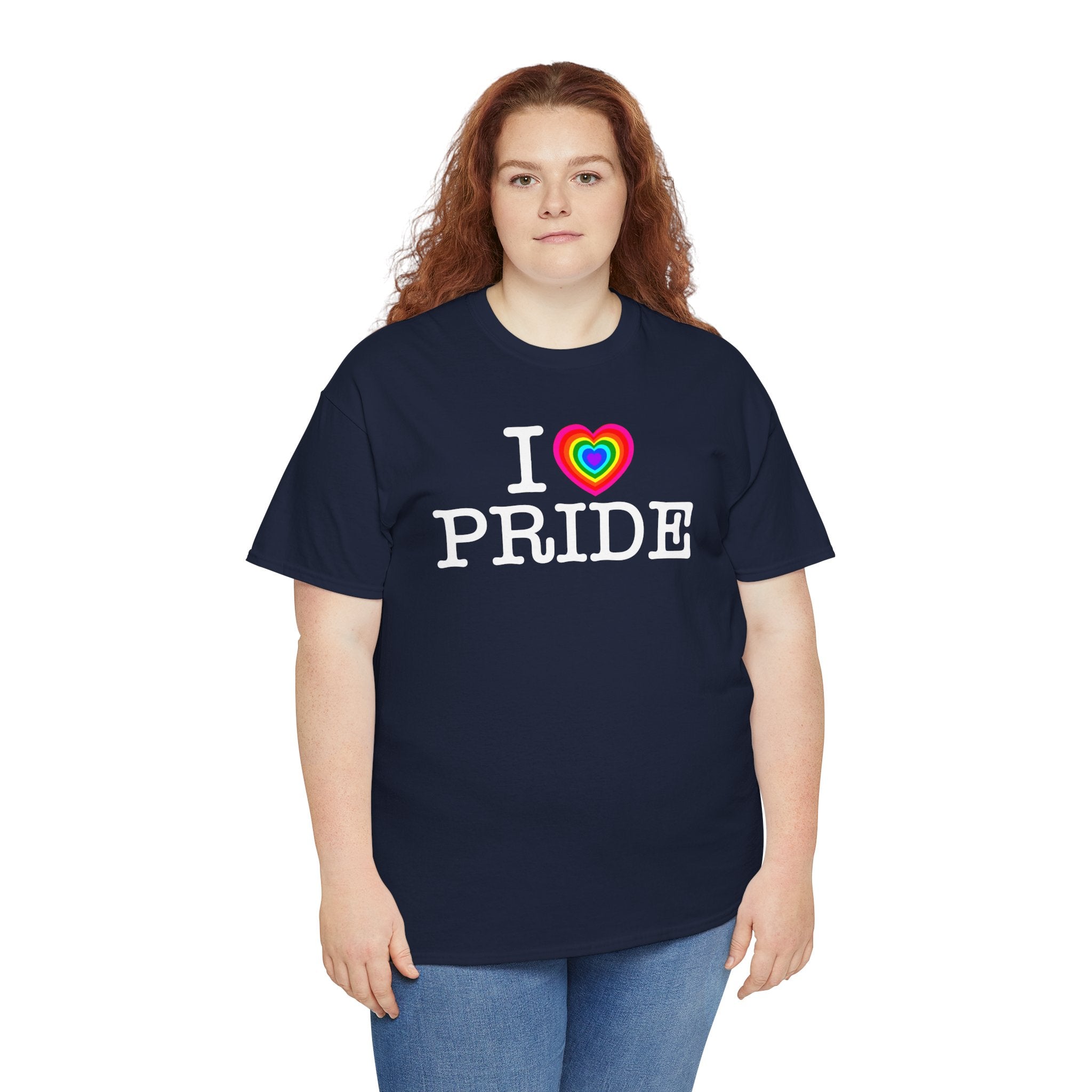 I Heart PRIDE Rainbow Heart — Classic I LOVE New York NY T-Shirt