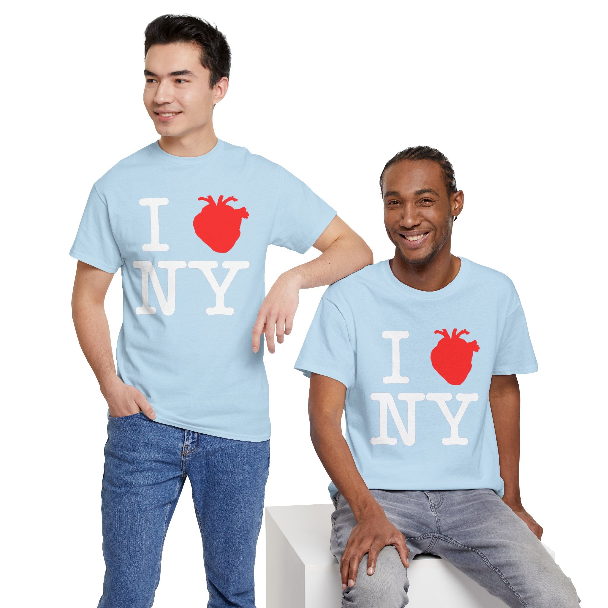 I  NY Anatomical Heart T‑Shirt — NYC Souvenir Tee
