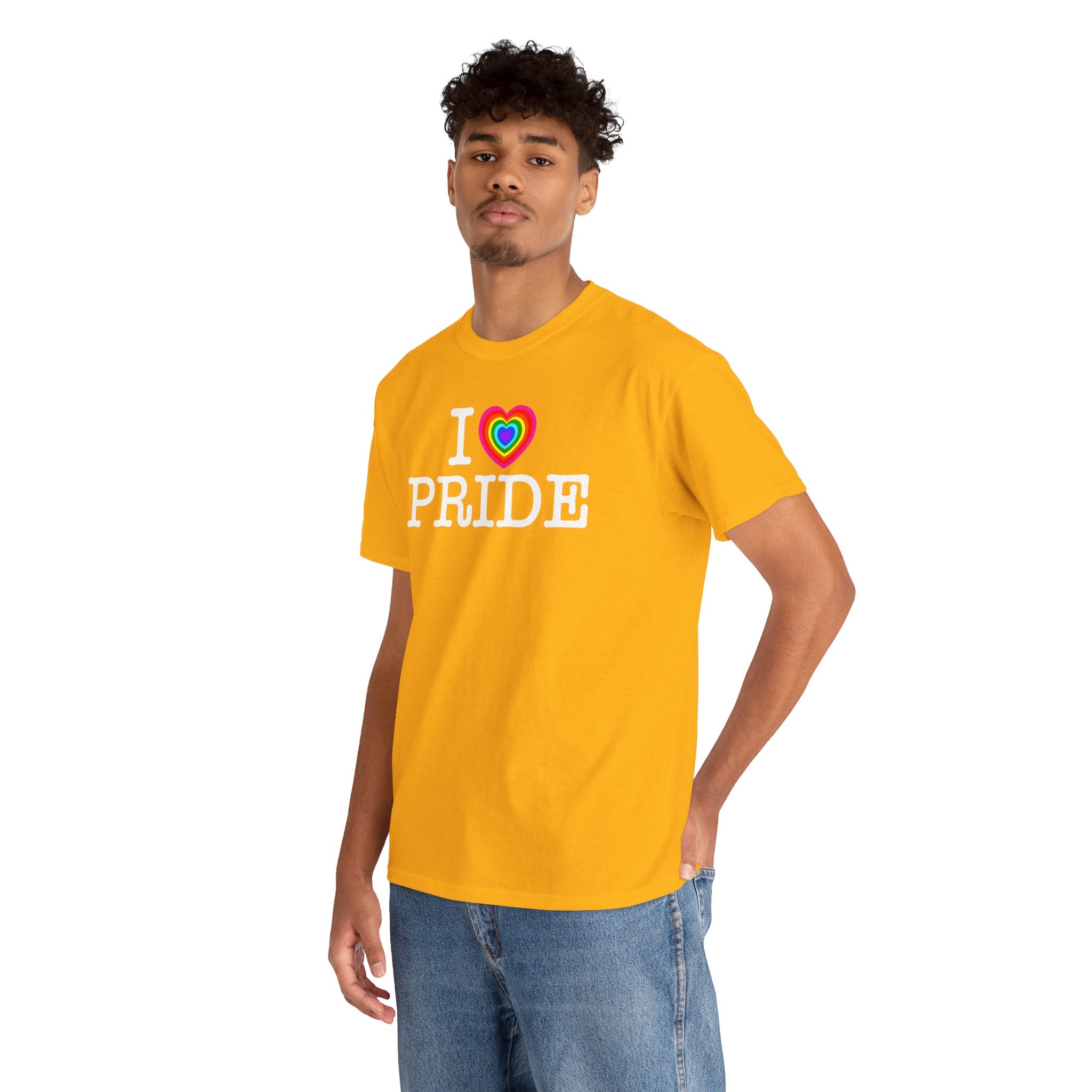 I Heart PRIDE Rainbow Heart — Classic I LOVE New York NY T-Shirt