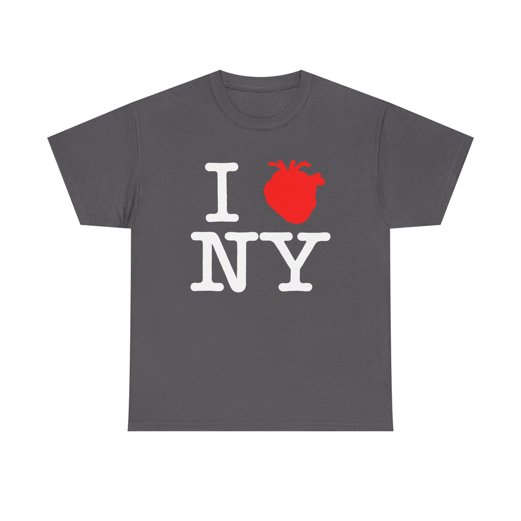 I  NY Anatomical Heart T‑Shirt — NYC Souvenir Tee