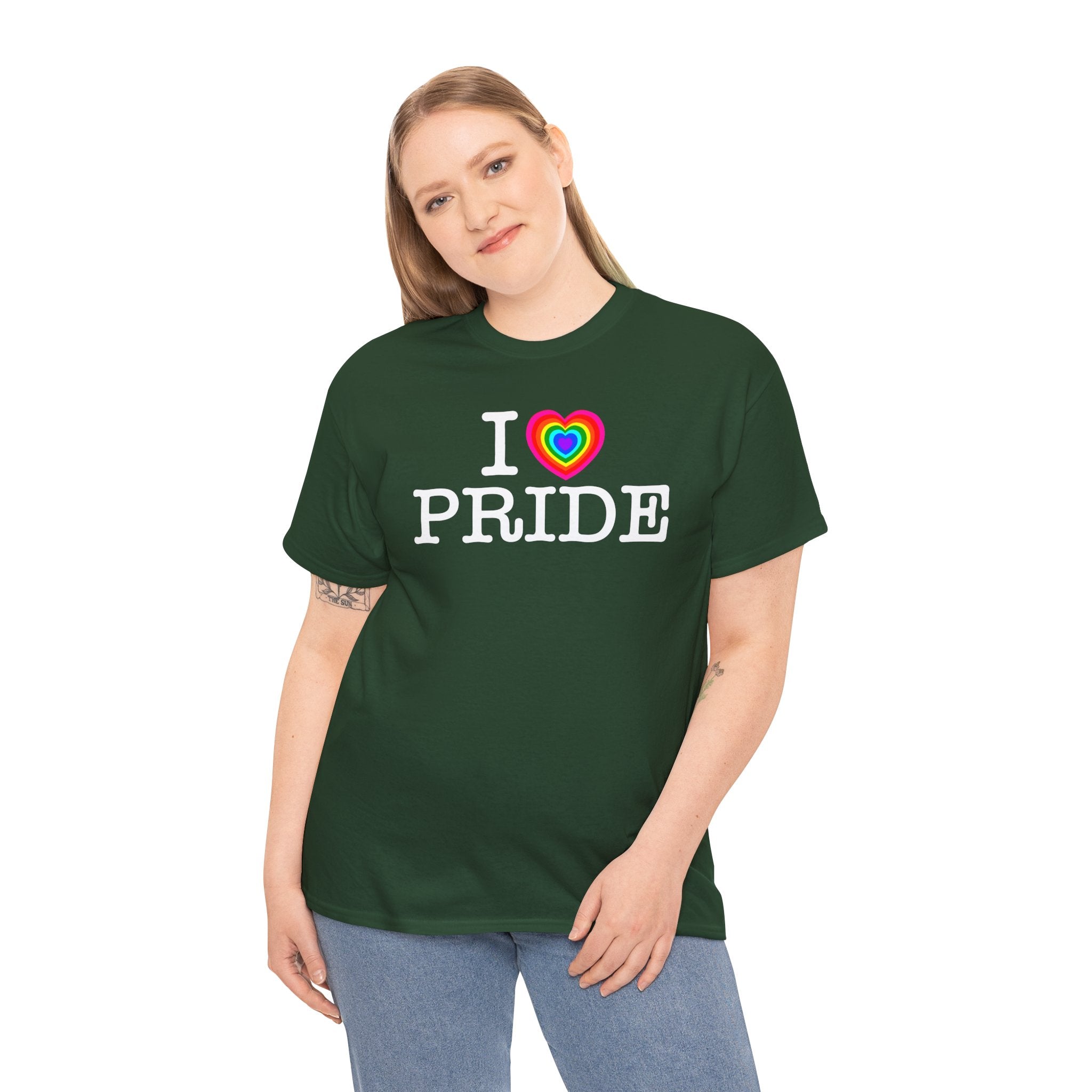 I Heart PRIDE Rainbow Heart — Classic I LOVE New York NY T-Shirt