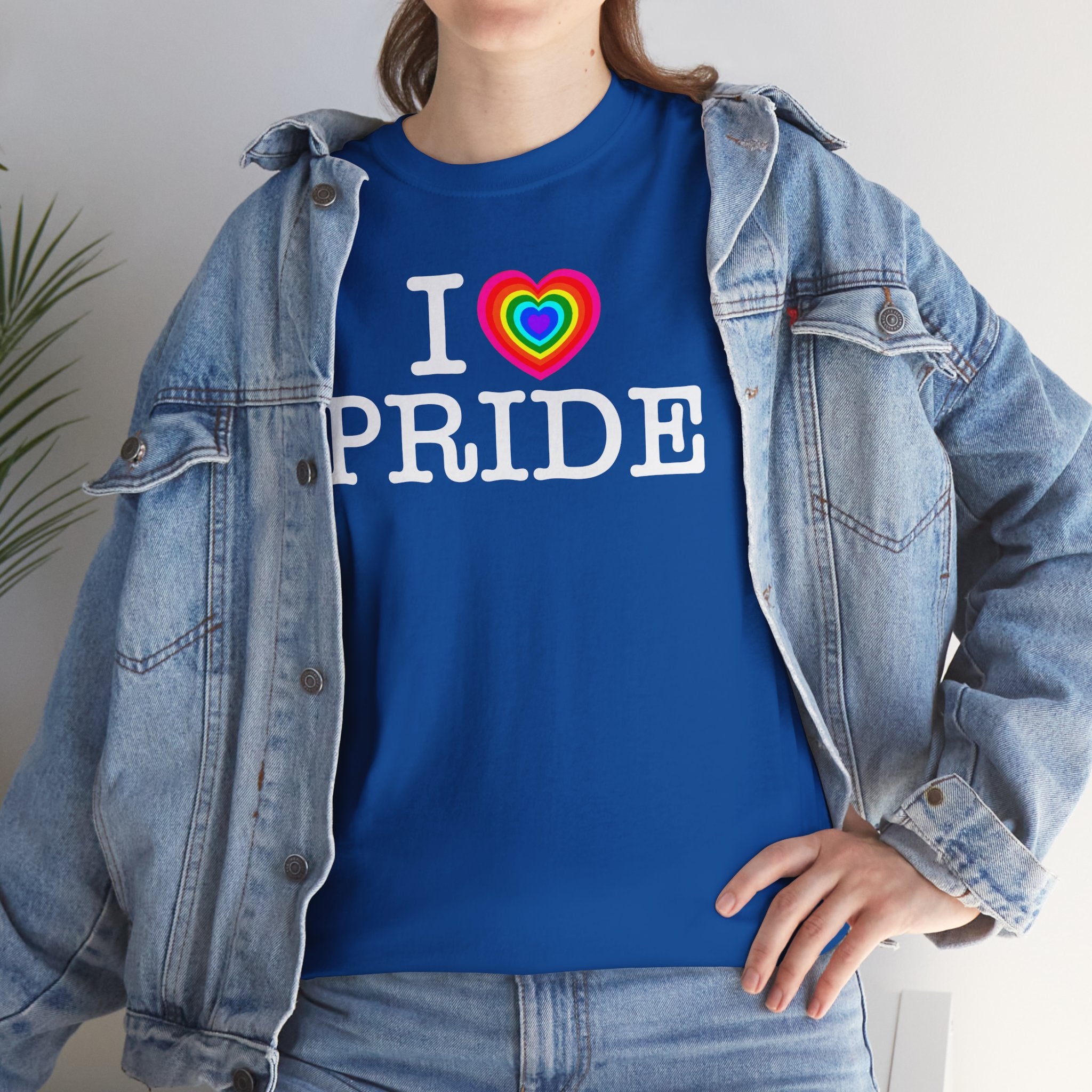 I Heart PRIDE Rainbow Heart — Classic I LOVE New York NY T-Shirt