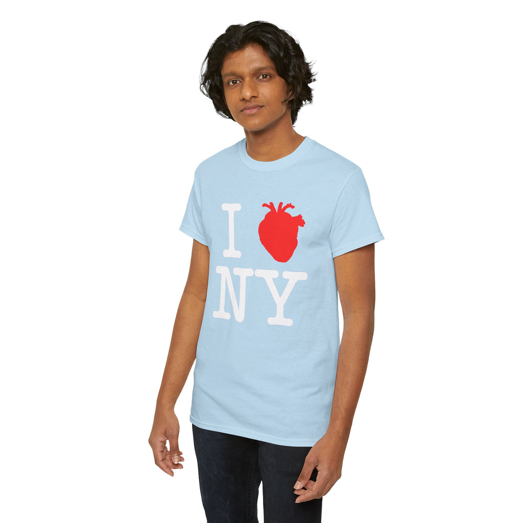 I  NY Anatomical Heart T‑Shirt — NYC Souvenir Tee