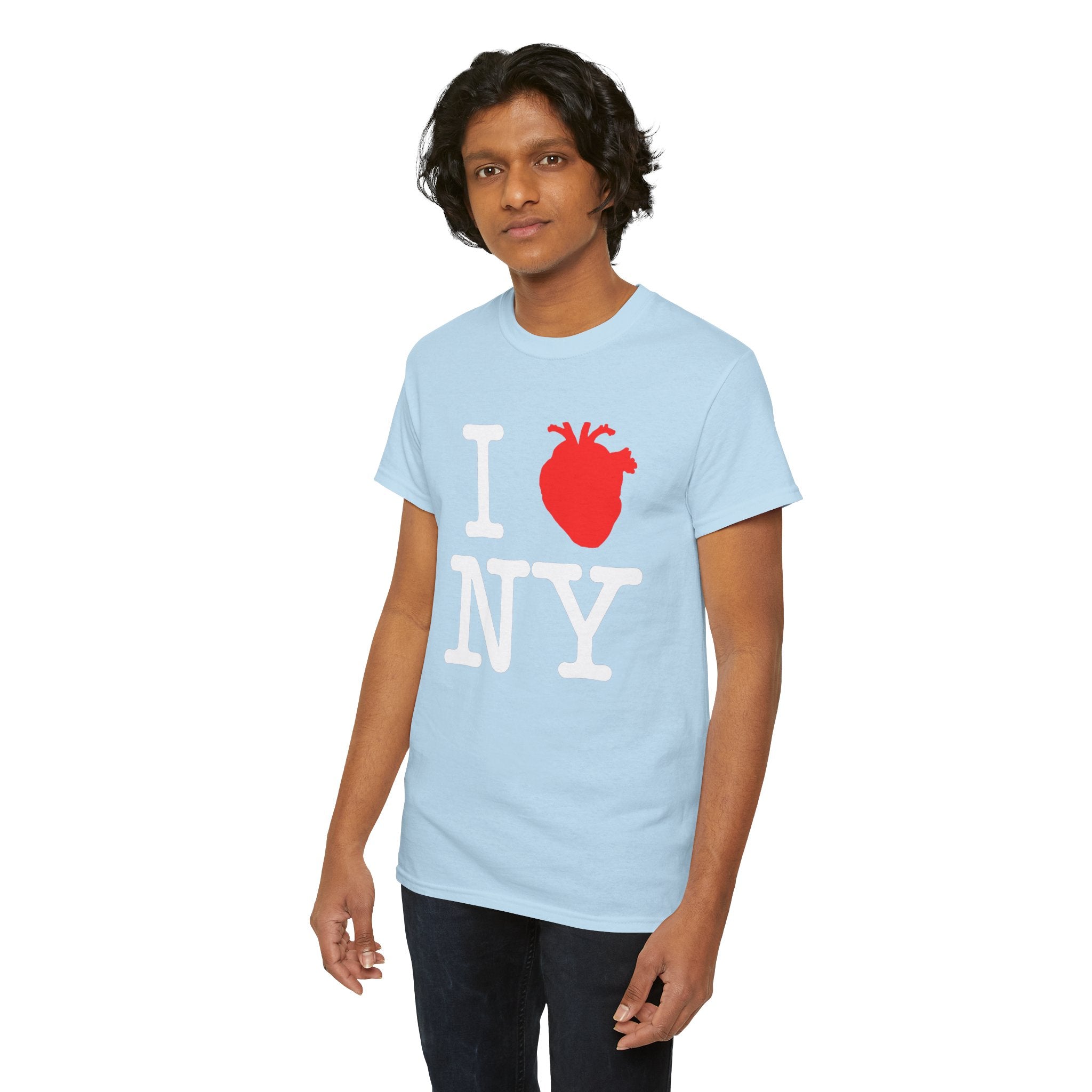 I  NY Anatomical Heart T‑Shirt — NYC Souvenir Tee