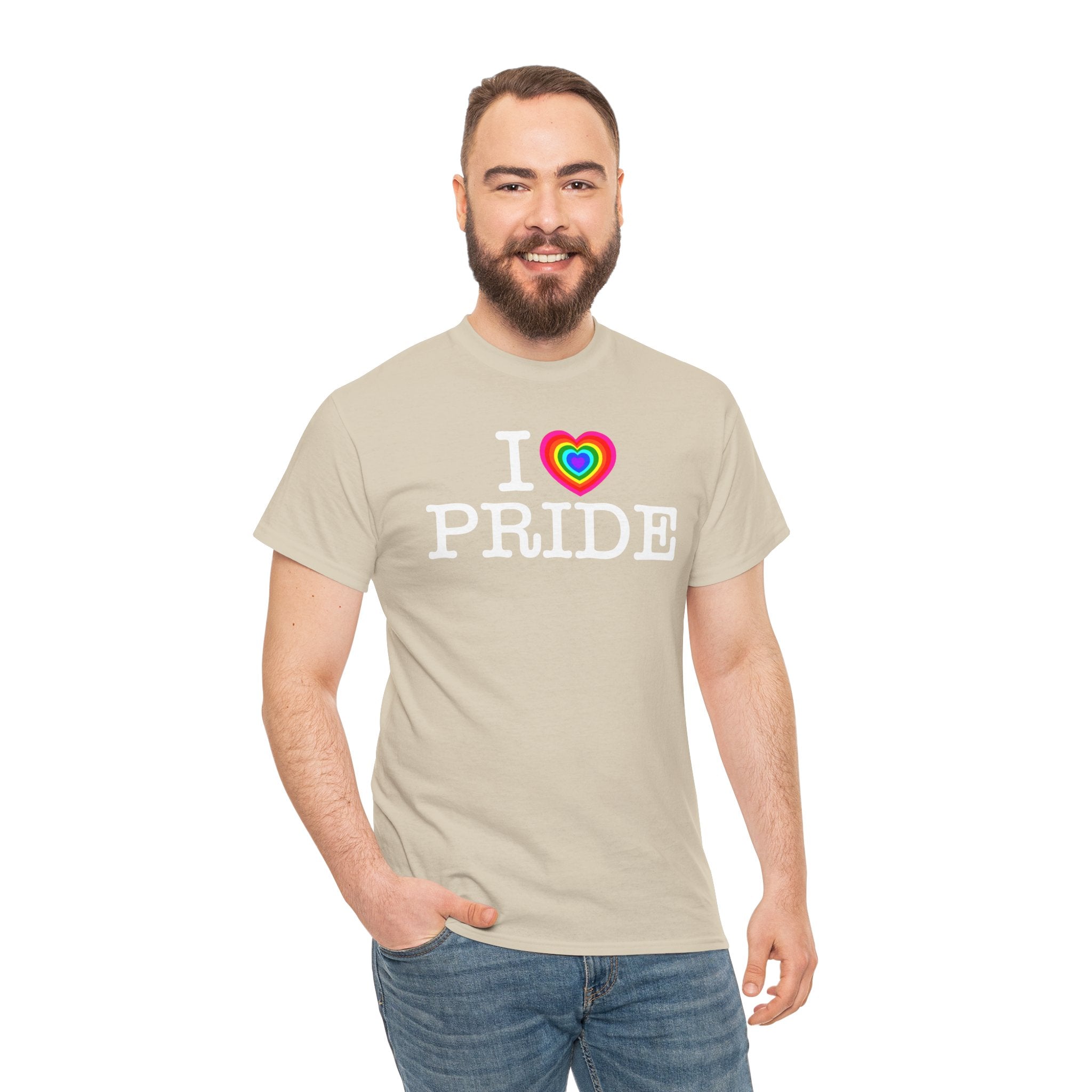 I Heart PRIDE Rainbow Heart — Classic I LOVE New York NY T-Shirt