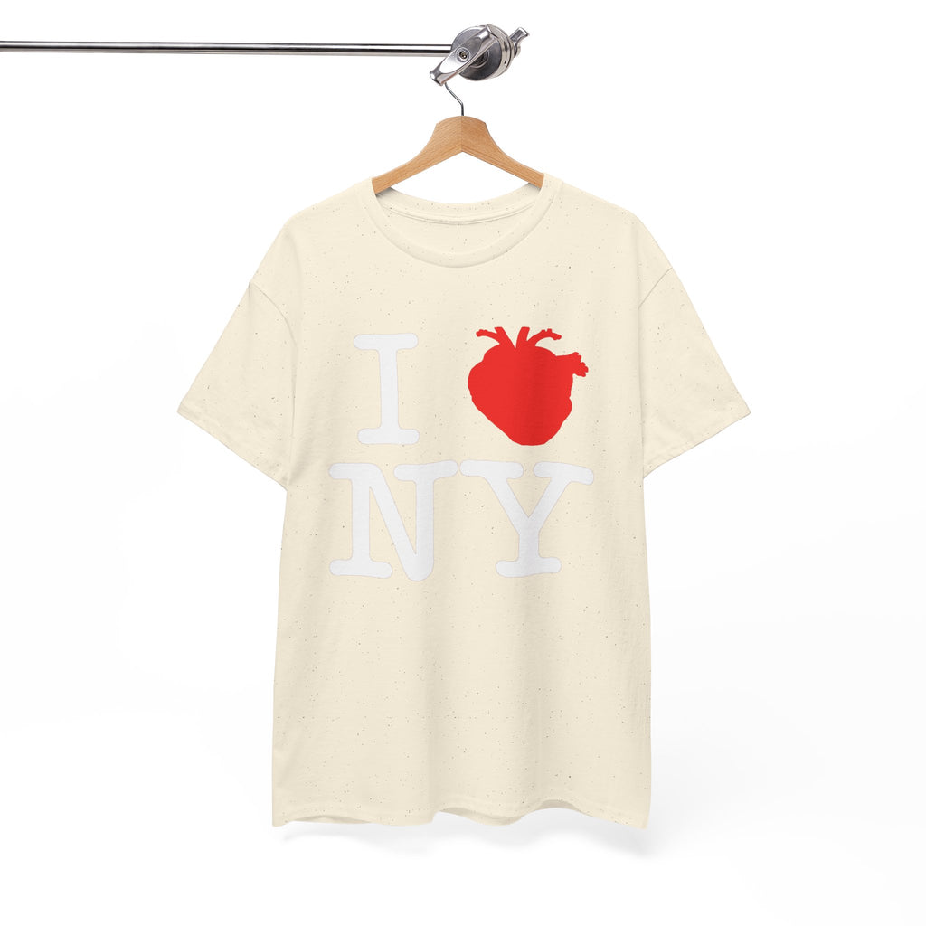 I  NY Anatomical Heart T‑Shirt — NYC Souvenir Tee