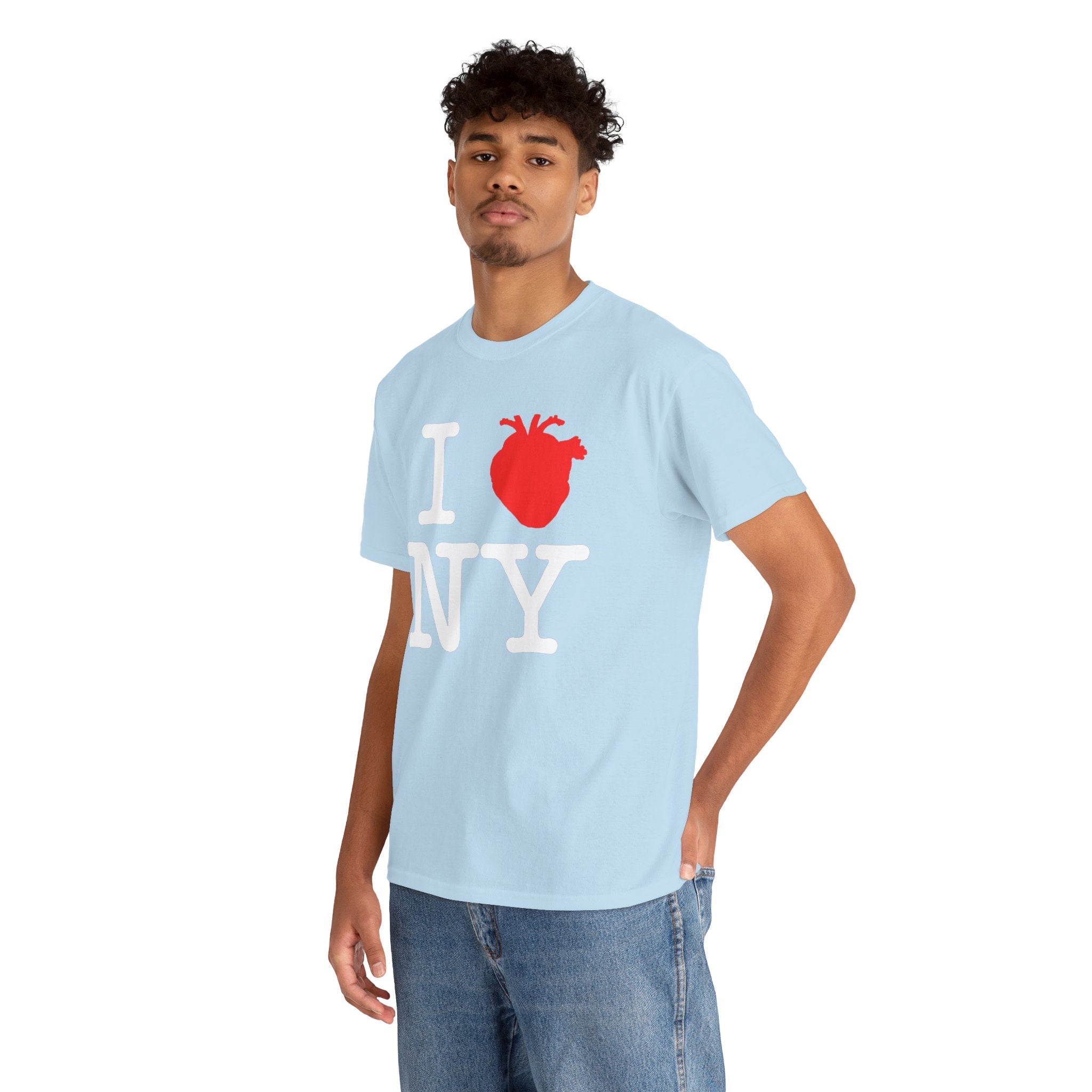 I  NY Anatomical Heart T‑Shirt — NYC Souvenir Tee