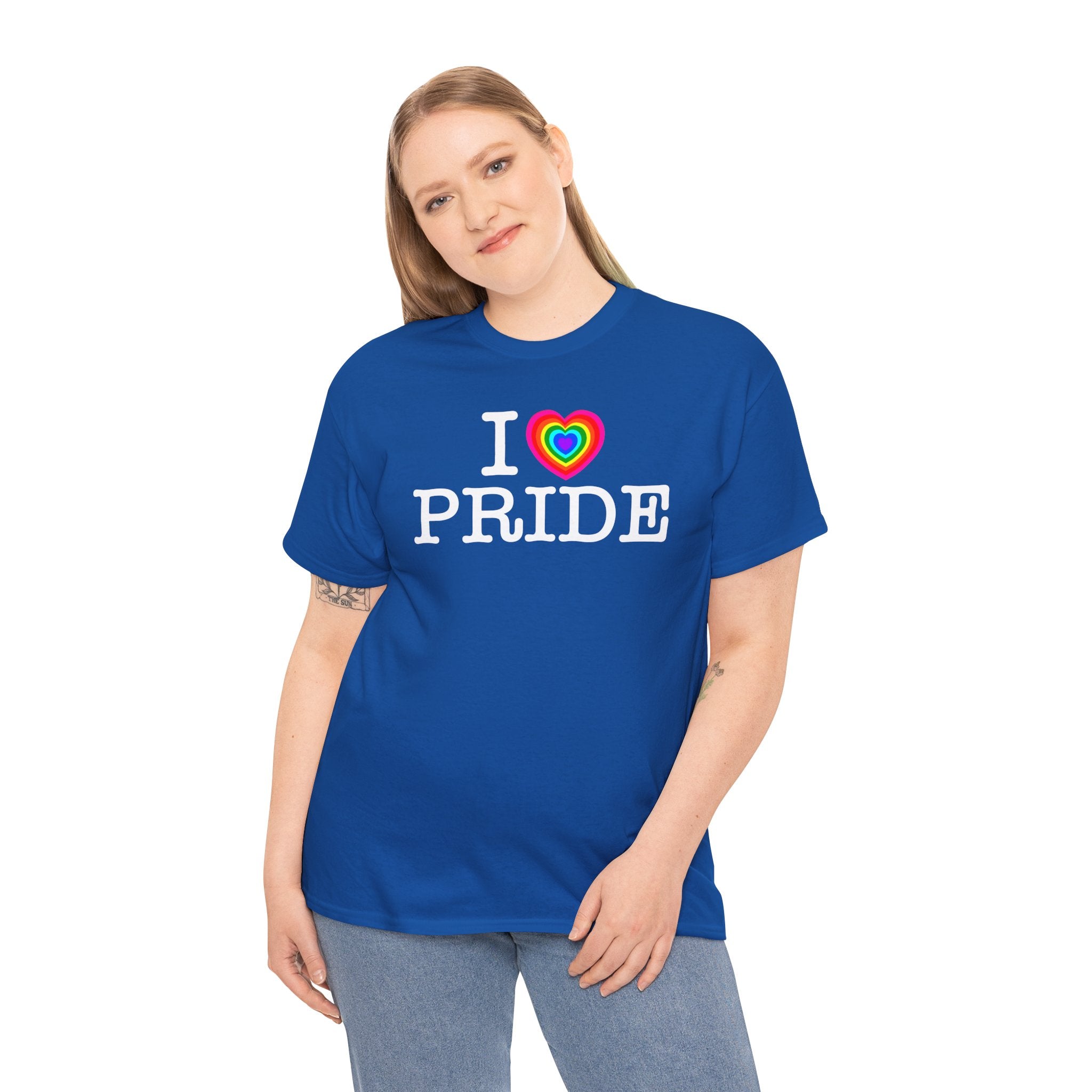 I Heart PRIDE Rainbow Heart — Classic I LOVE New York NY T-Shirt