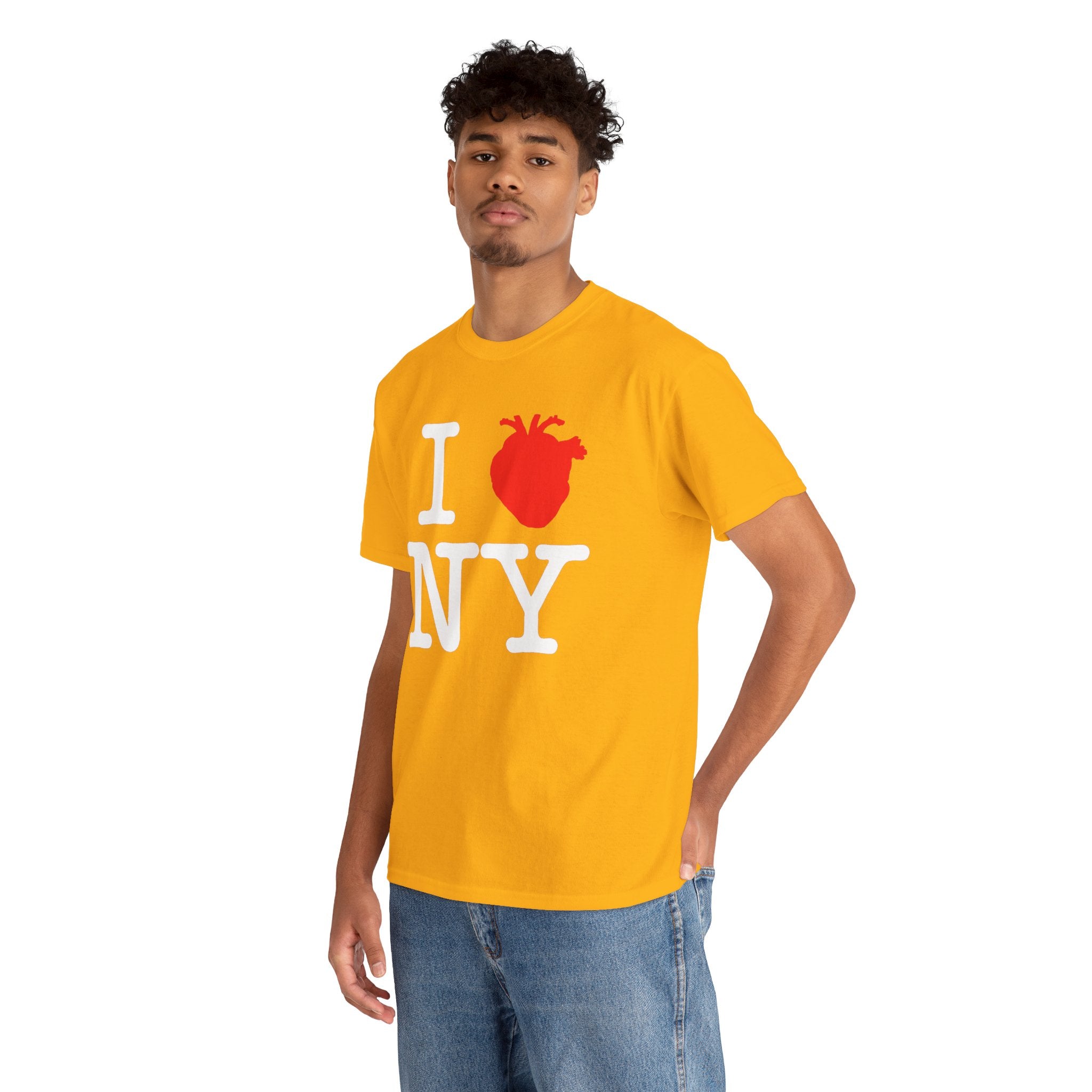 I  NY Anatomical Heart T‑Shirt — NYC Souvenir Tee