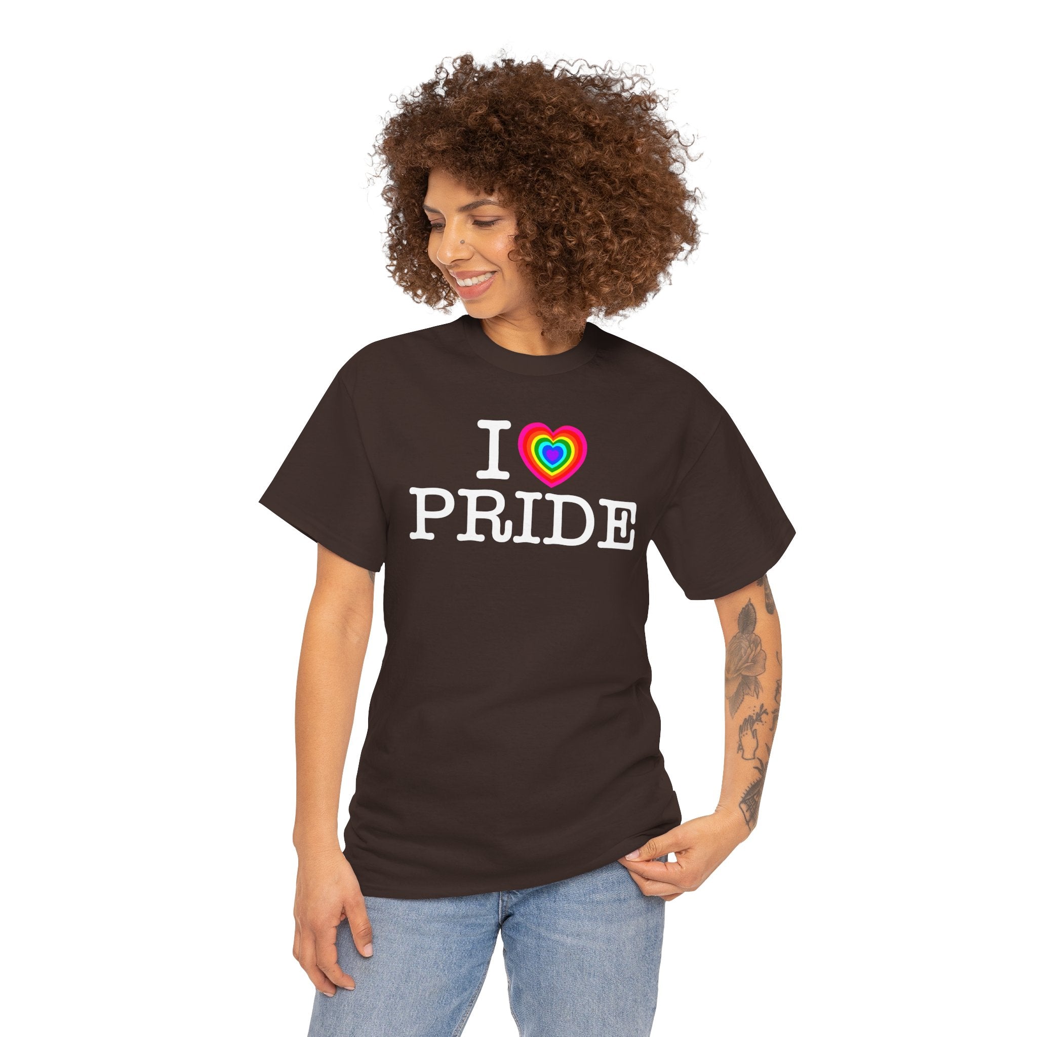 I Heart PRIDE Rainbow Heart — Classic I LOVE New York NY T-Shirt