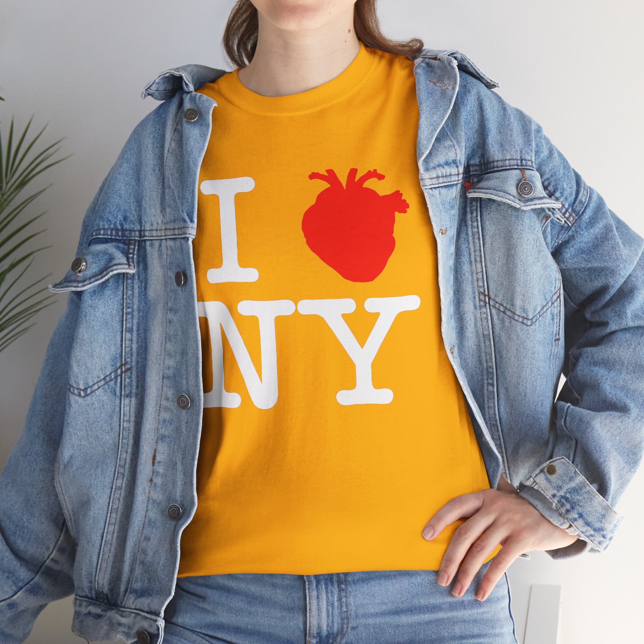 I  NY Anatomical Heart T‑Shirt — NYC Souvenir Tee
