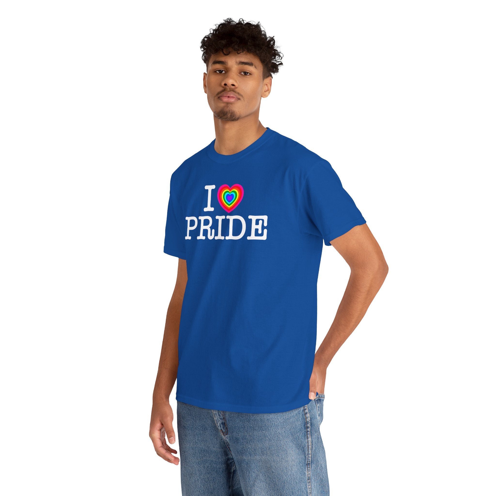 I Heart PRIDE Rainbow Heart — Classic I LOVE New York NY T-Shirt