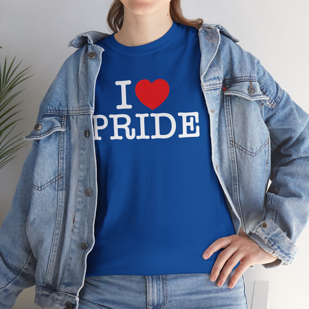 I Heart PRIDE — Classic I LOVE New York NY PRIDE LGBTQ+ T-Shirt